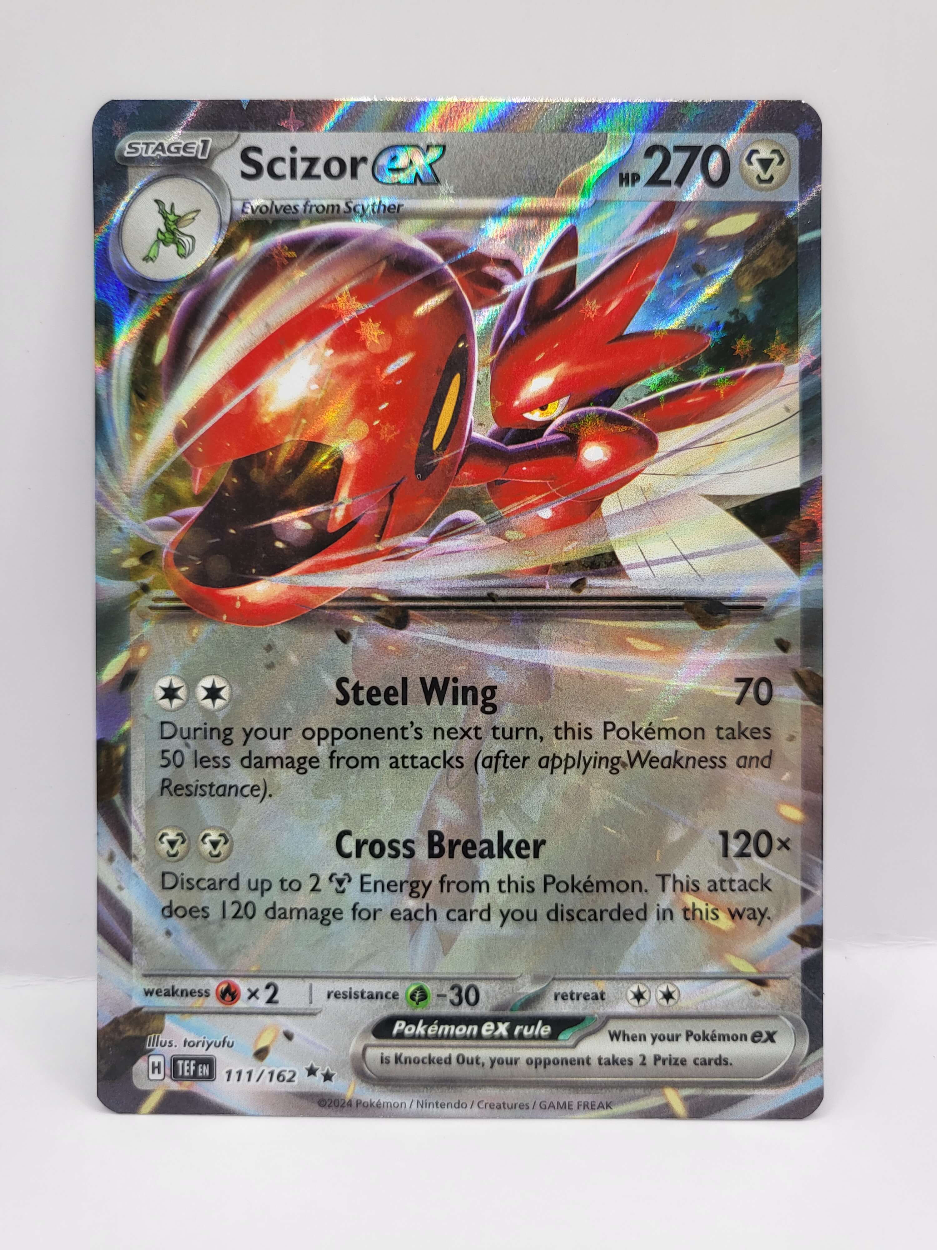 Scizor ex 111/162