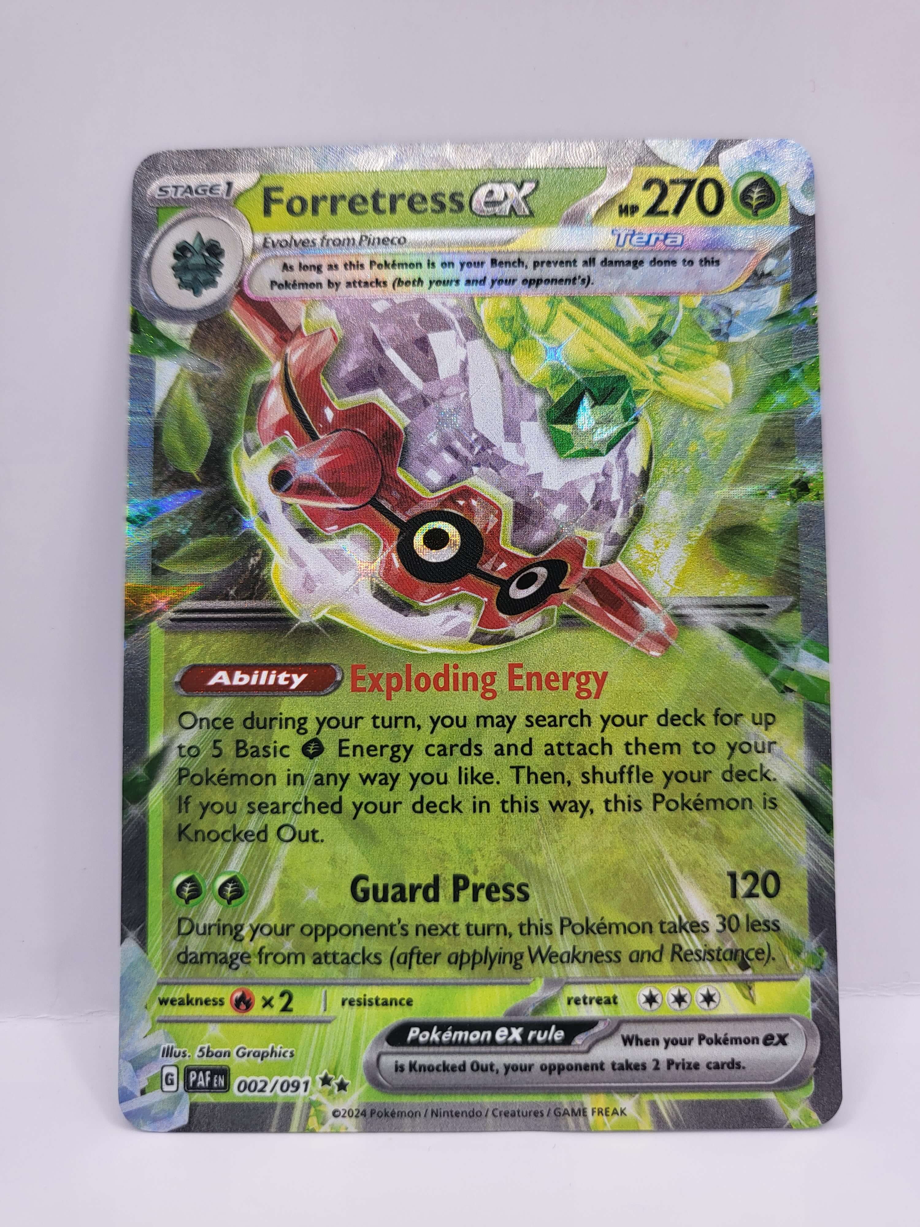 Forretress ex 002/091