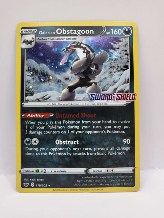 Galarian Obstagoon 119/202