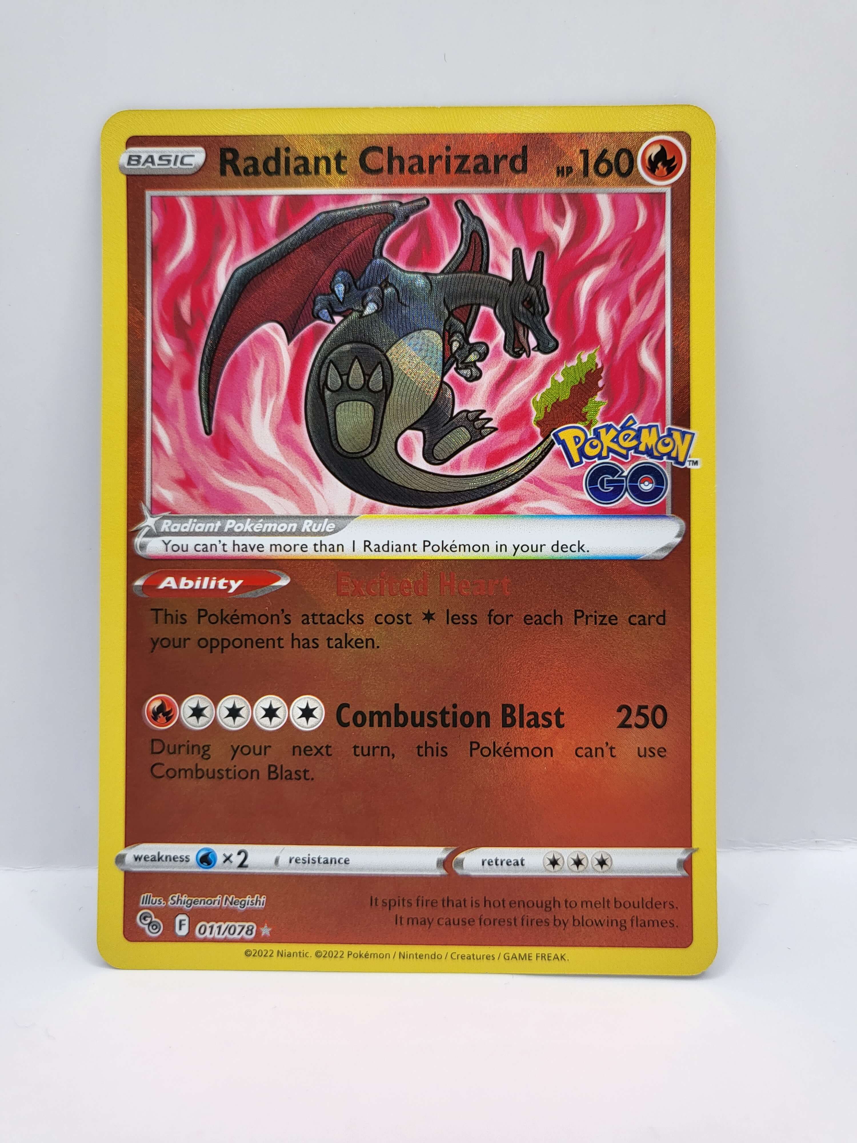 Radiant Charizard 011/078