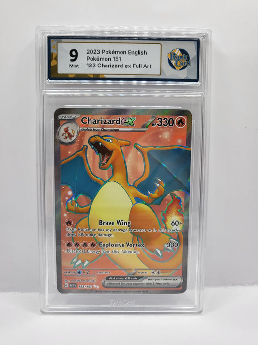 Charizard ex 183/165 RaukCard 9