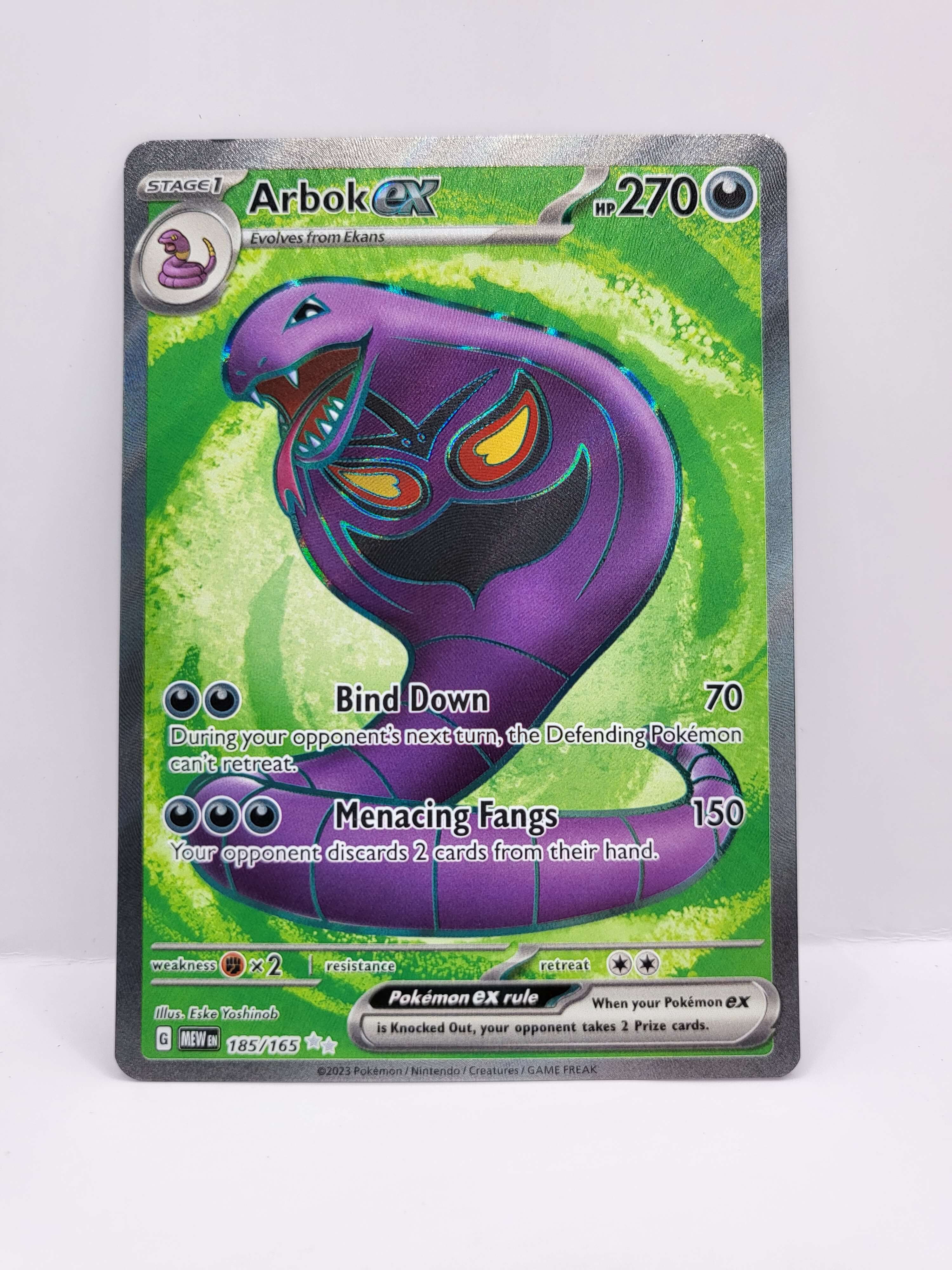 Arbok ex 185/165