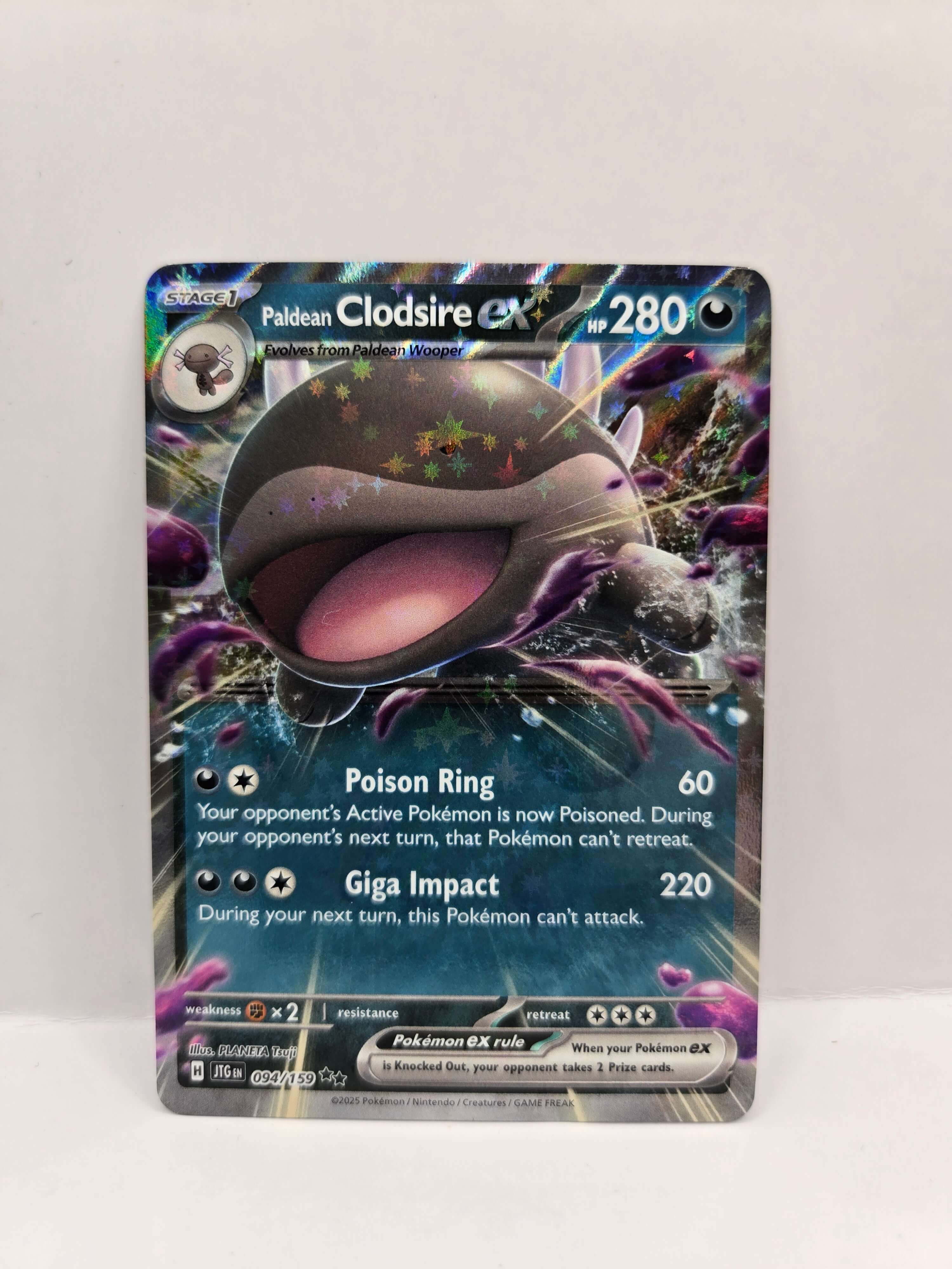 Paldean Clodsire ex 094/159
