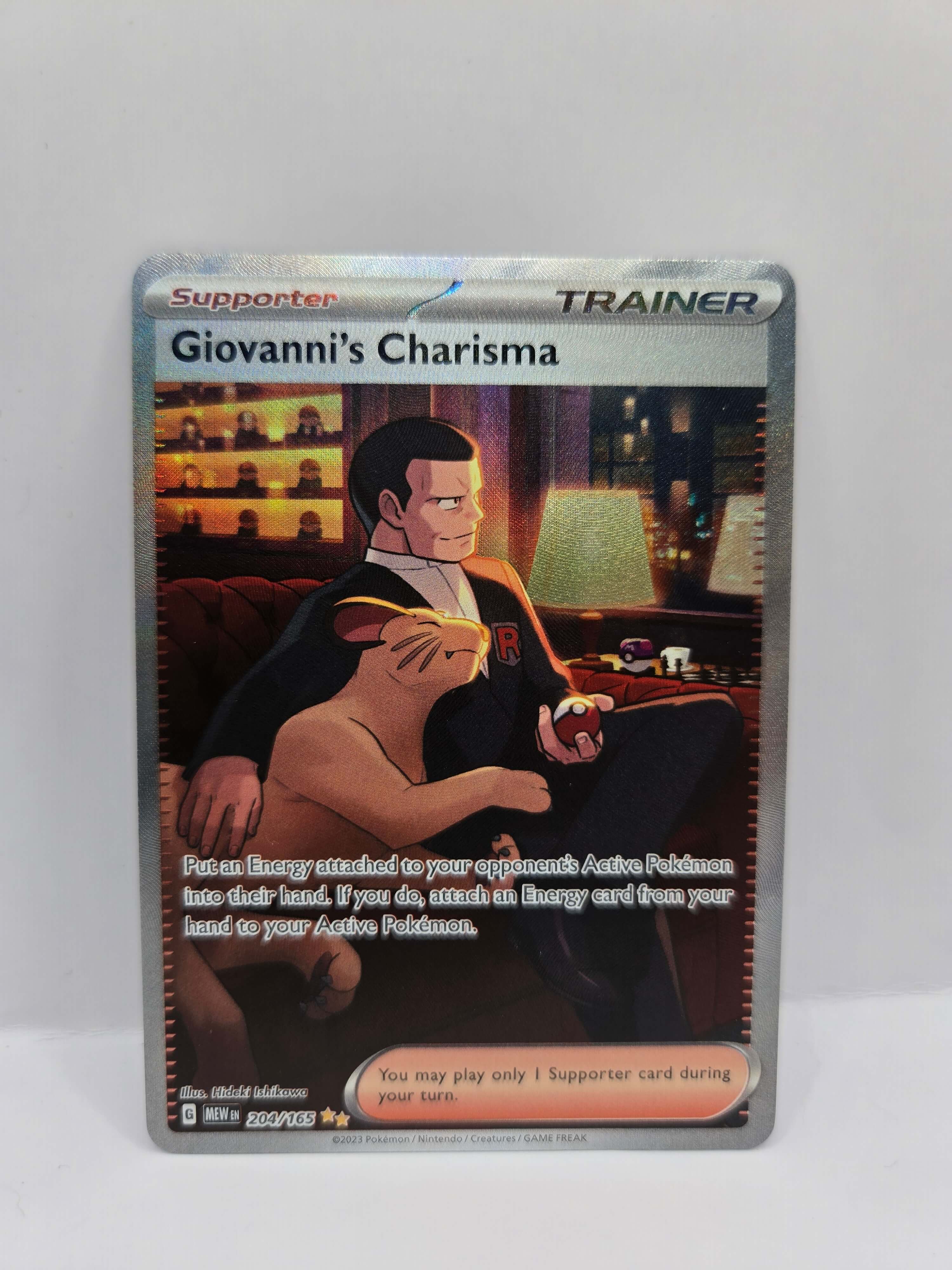 Giovanni's Charisma 204/165