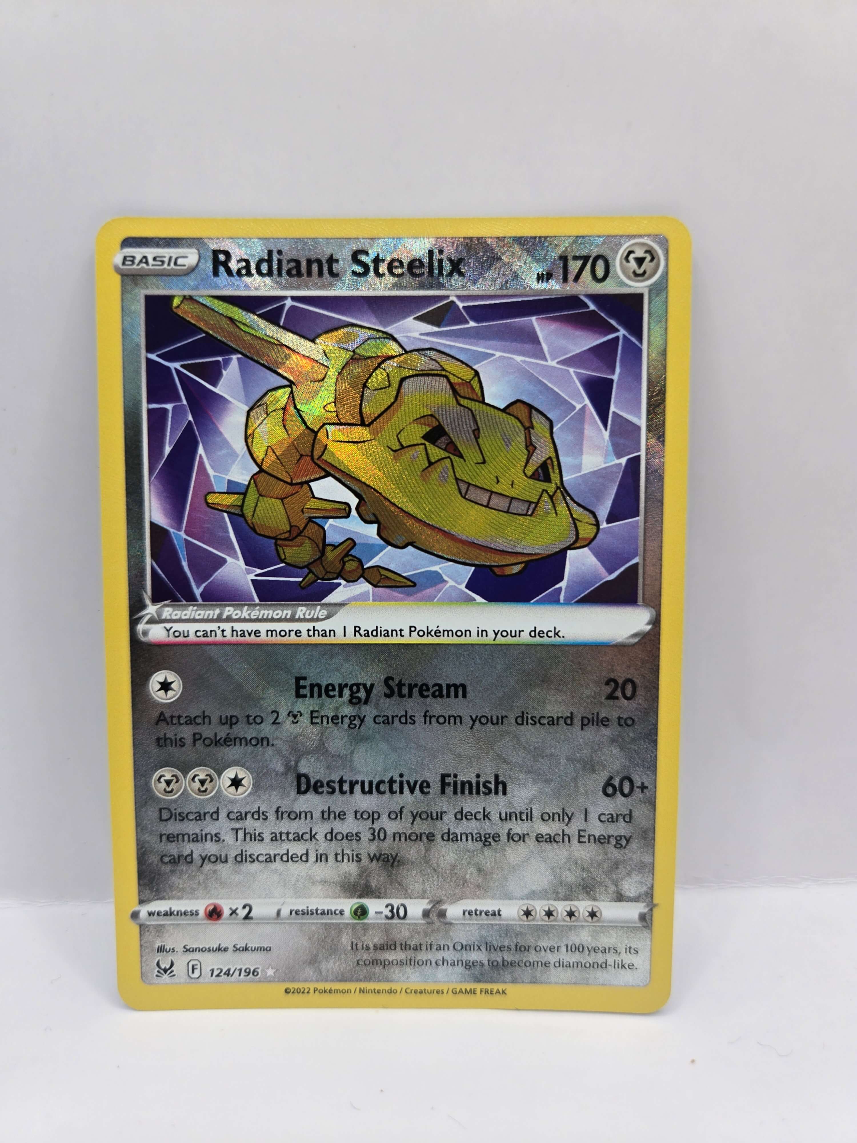 Radiant Steelix 124/196