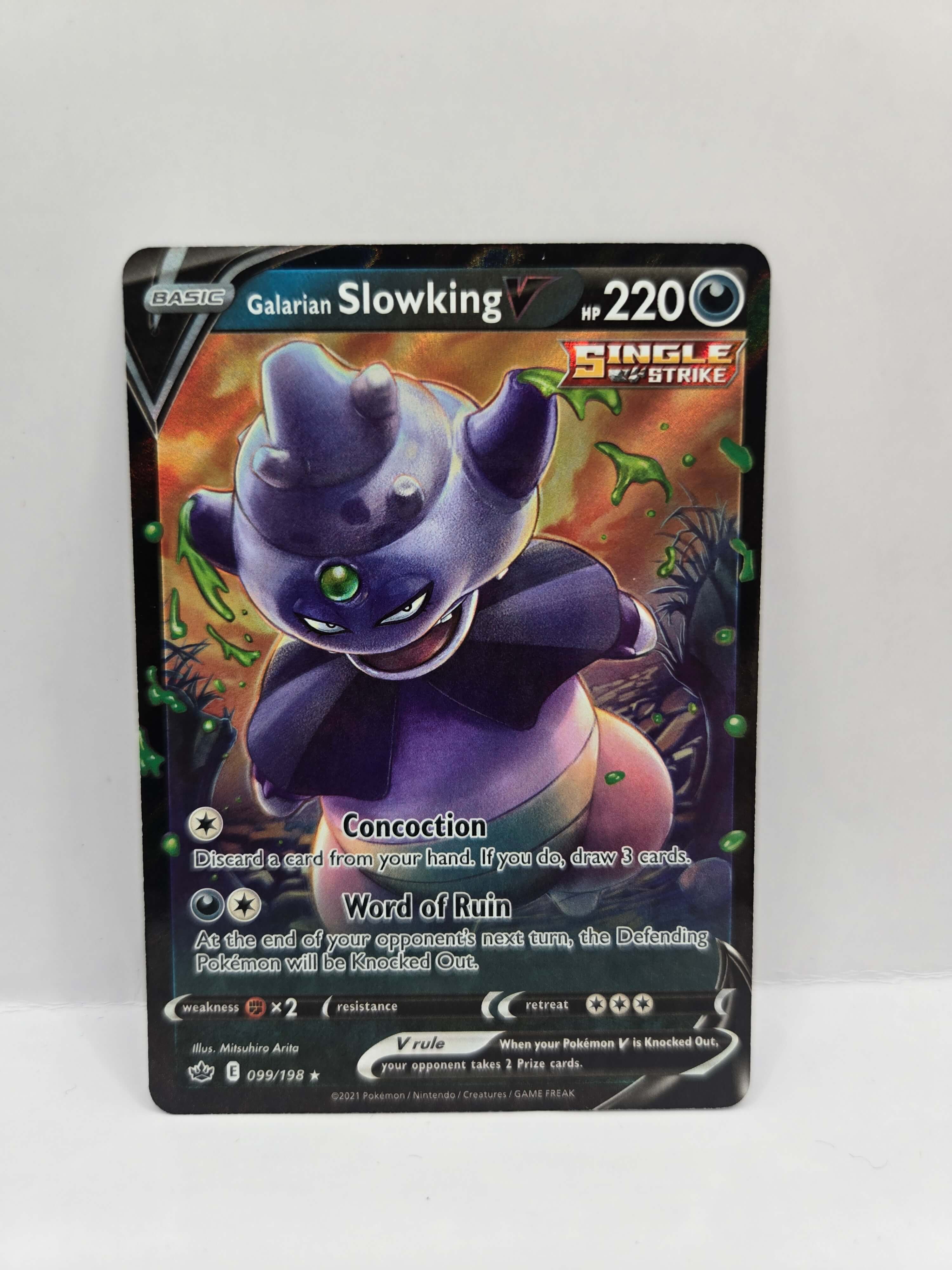 Galarian Slowking V 099/198