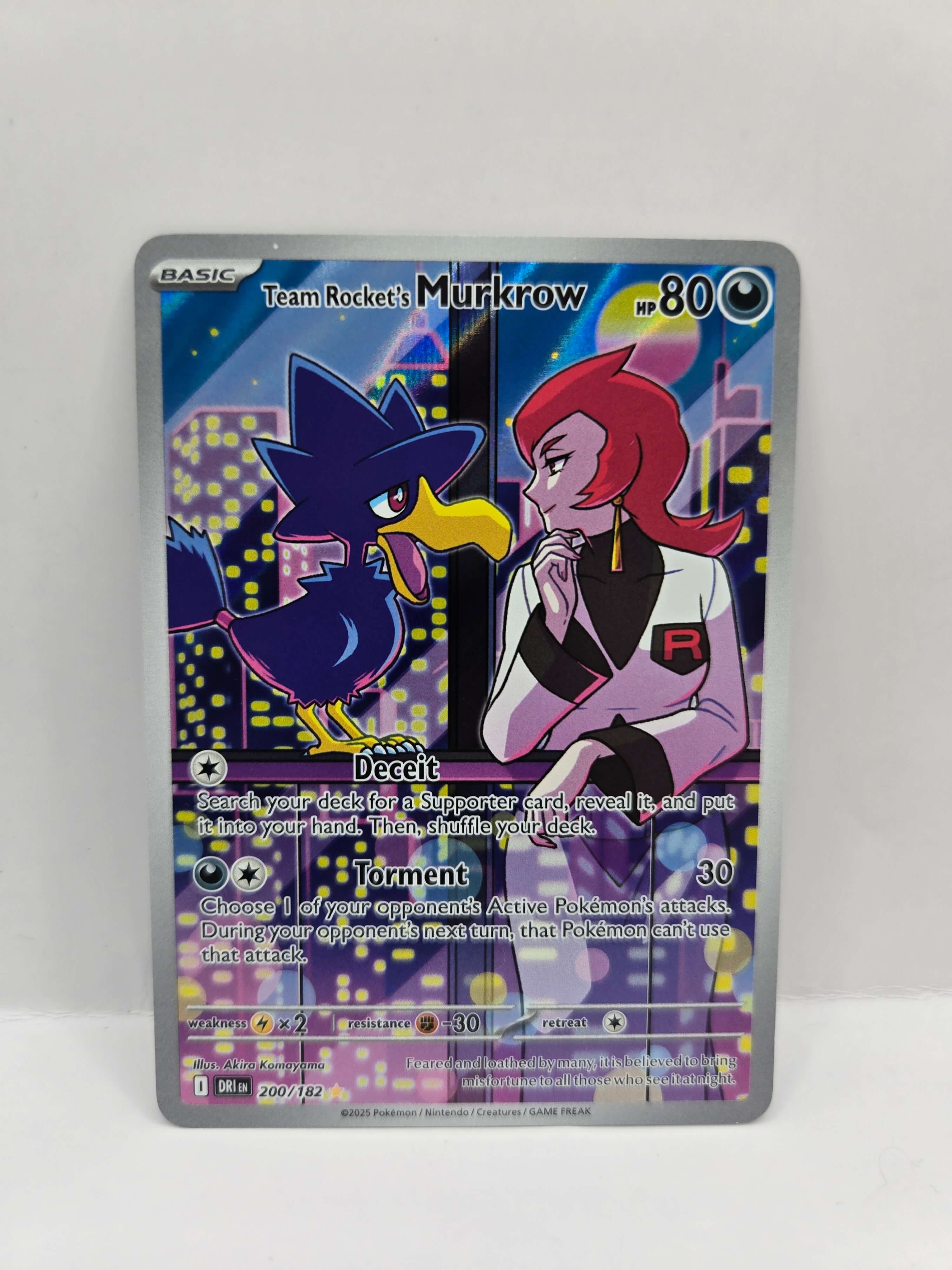 Team Rocket's Murkrow 200/182