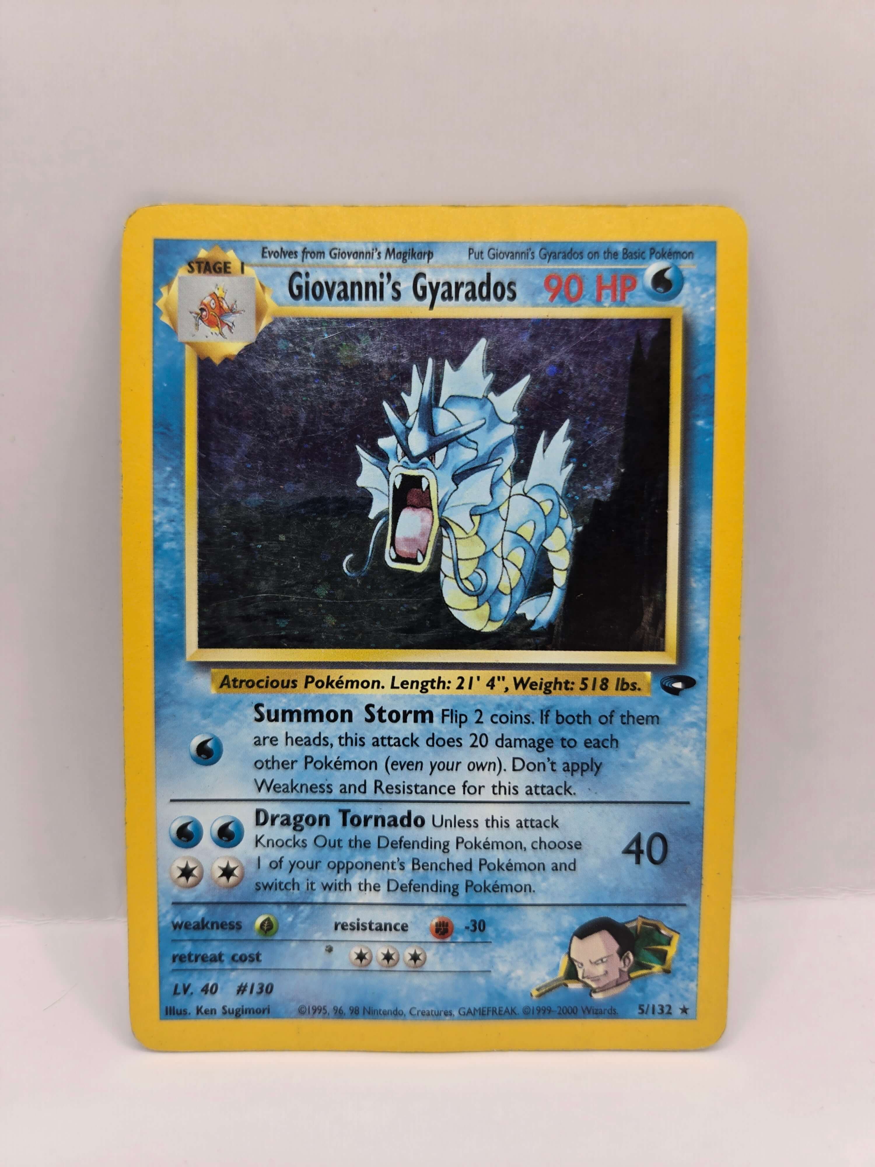 Giovanni's Gyarados 5/132