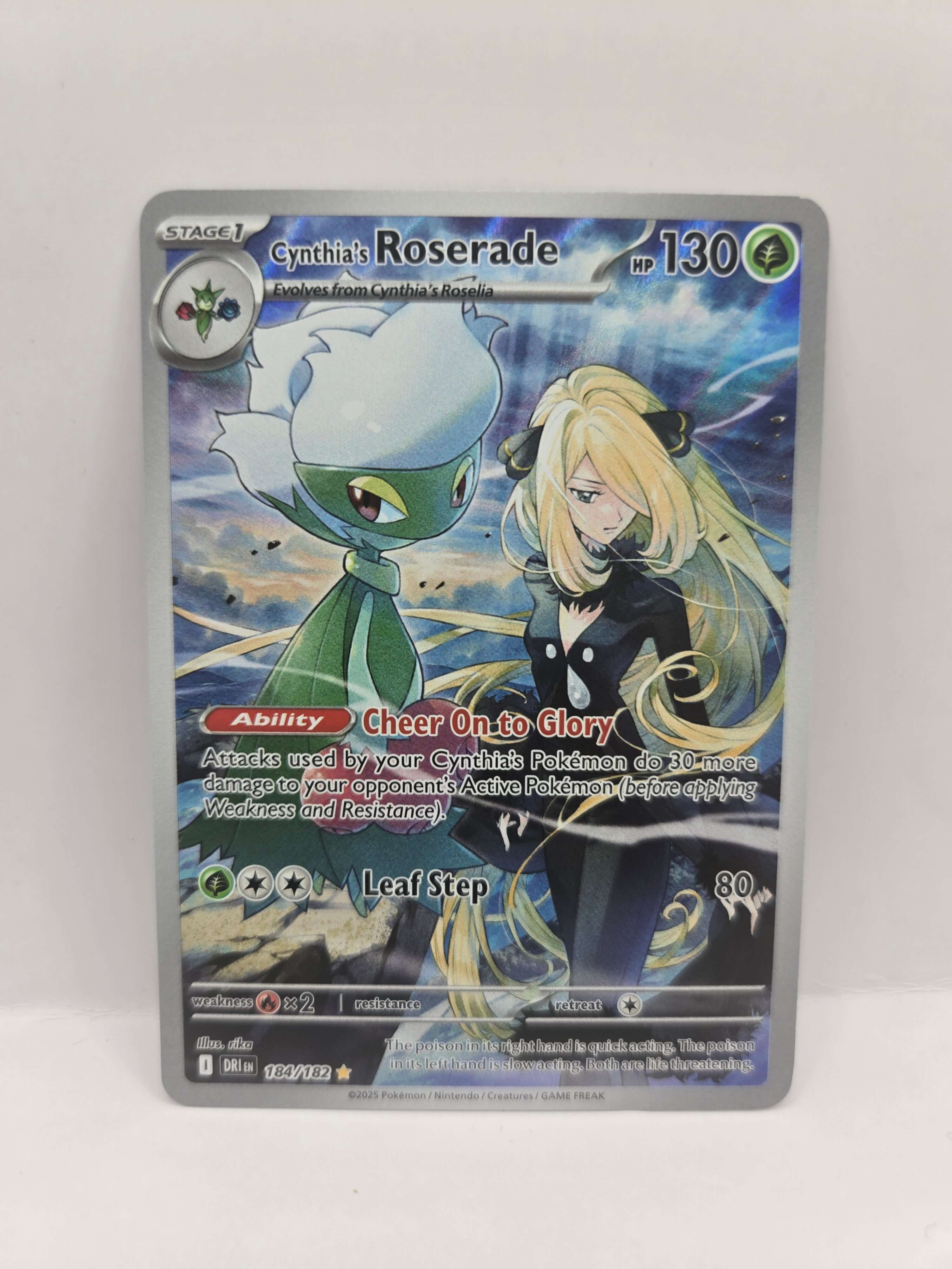 Cynthia's Roserade 184/182