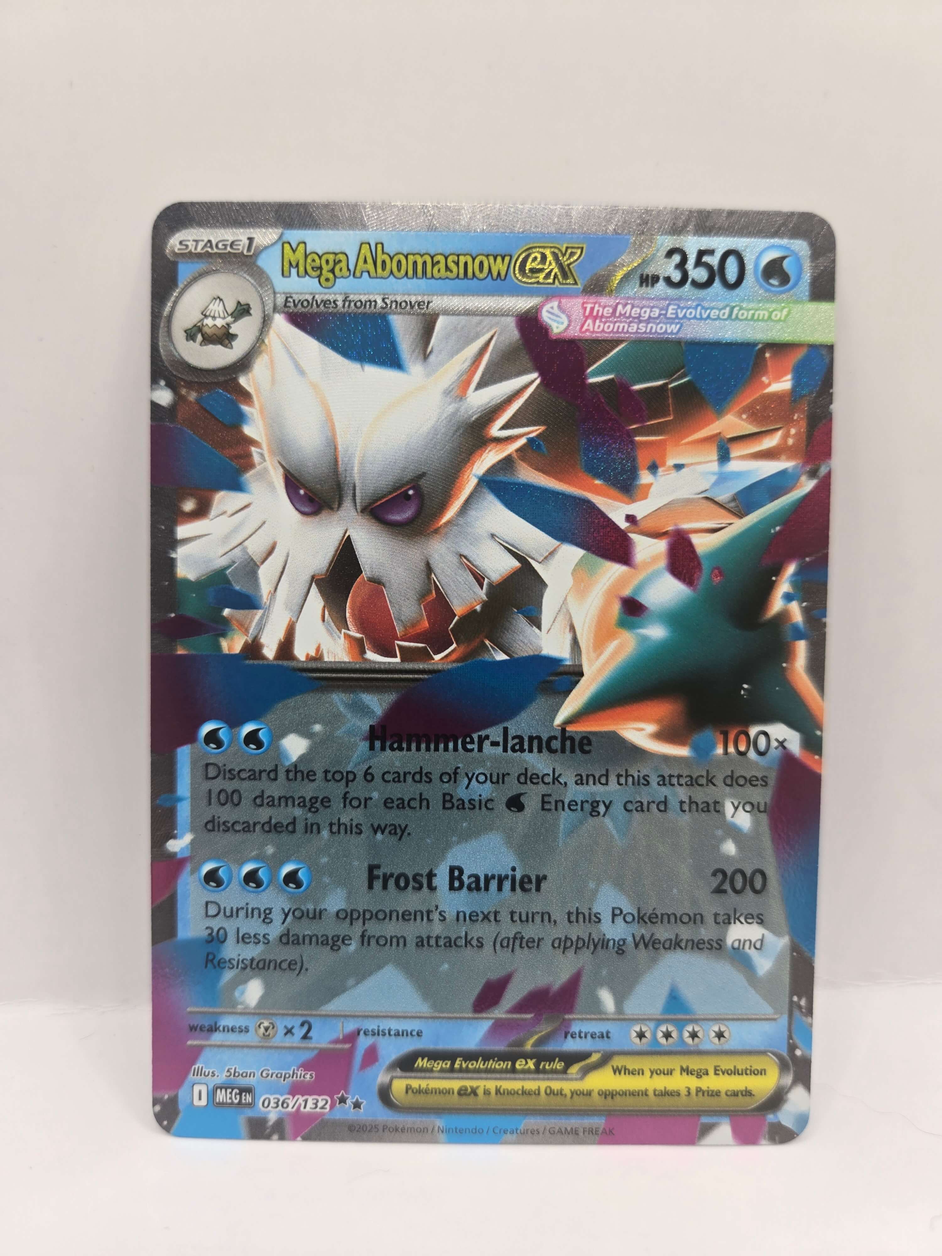 Mega Abomasnow ex 036/132