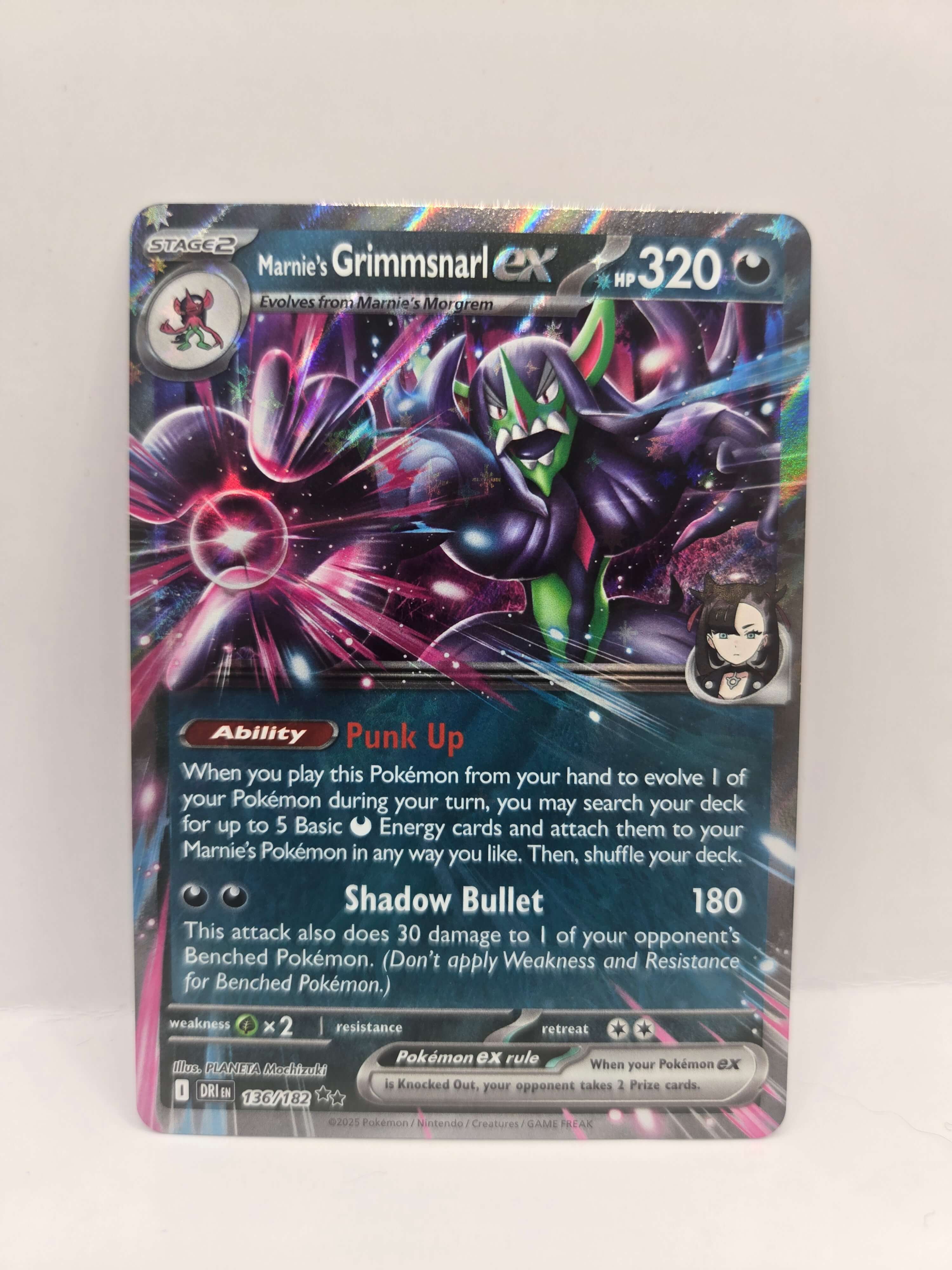 Marnie's Grimmsnarl ex 136/182