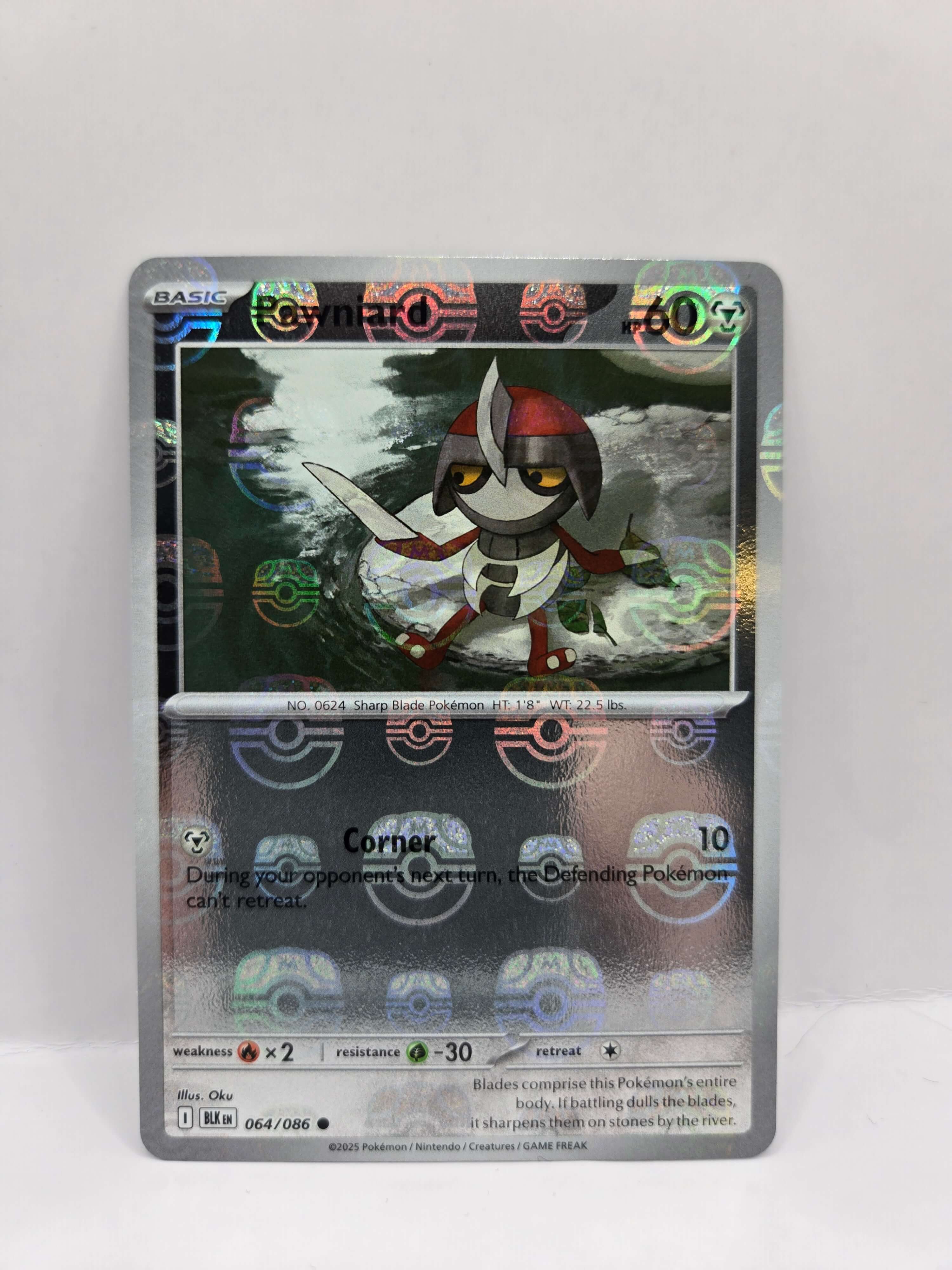 Pawniard 064/086 Masterball Reverse holo