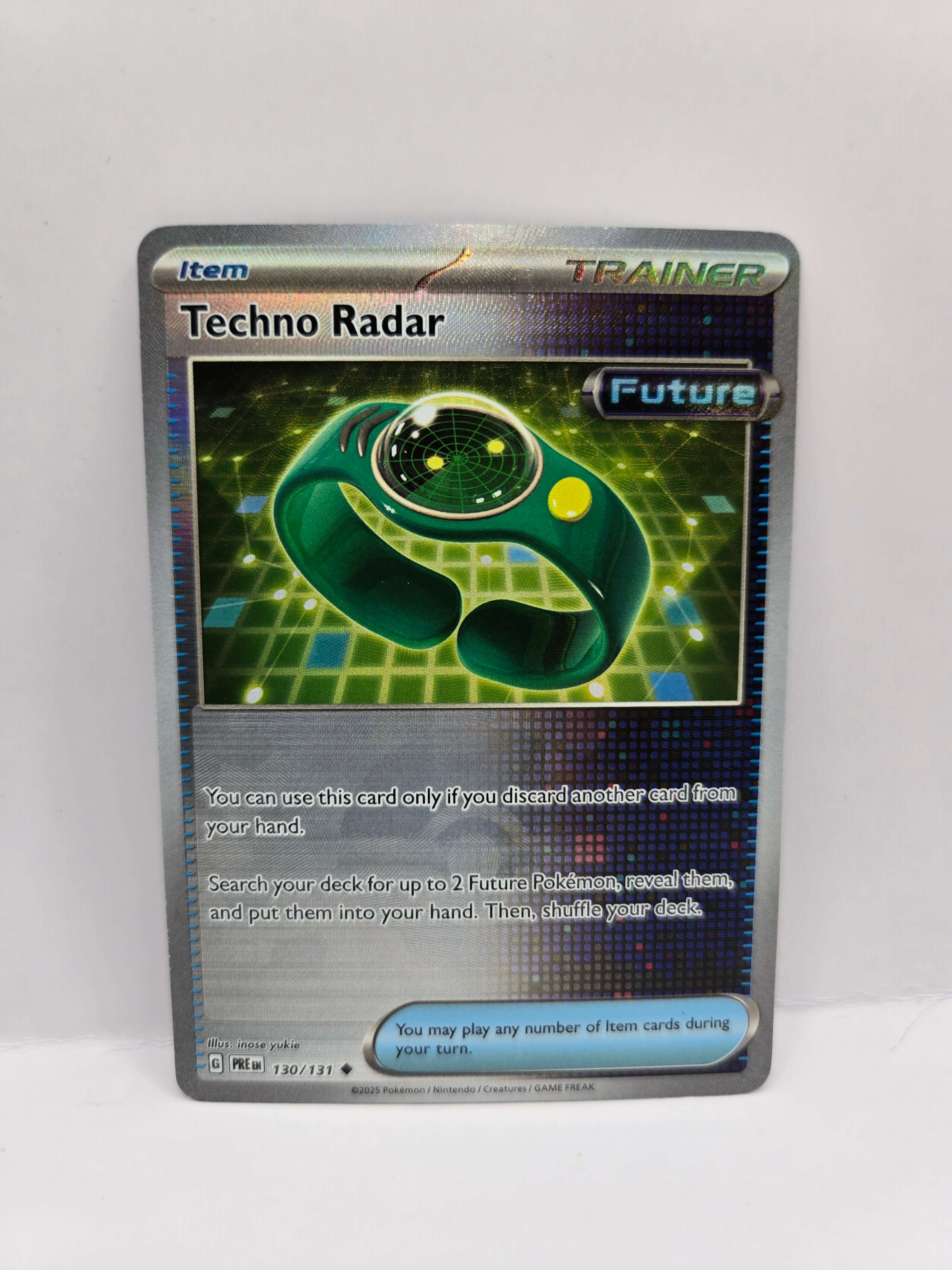 Techno Radar 130/131 Pokéball Reverse holo