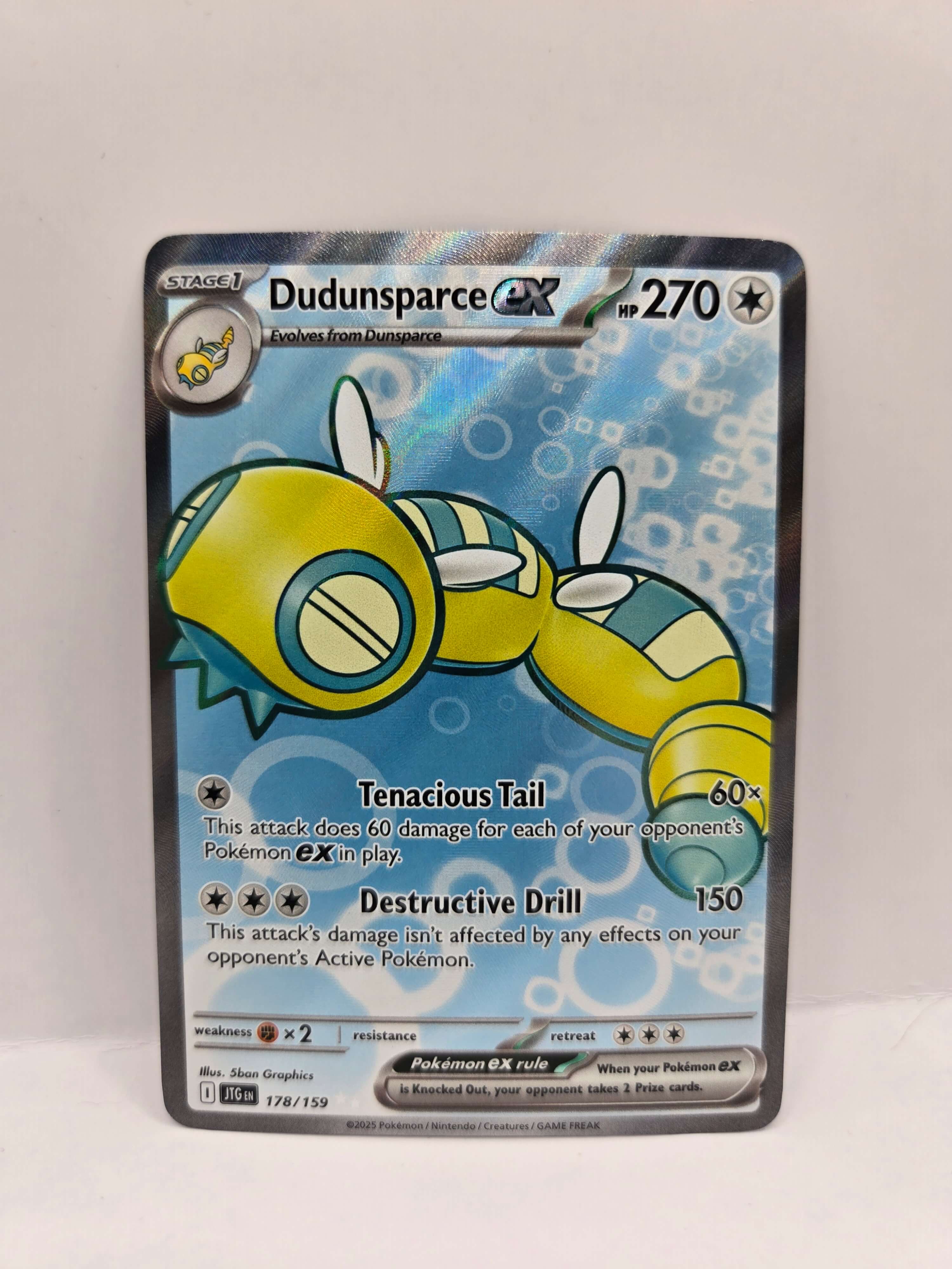 Dudunsparce ex 178/159