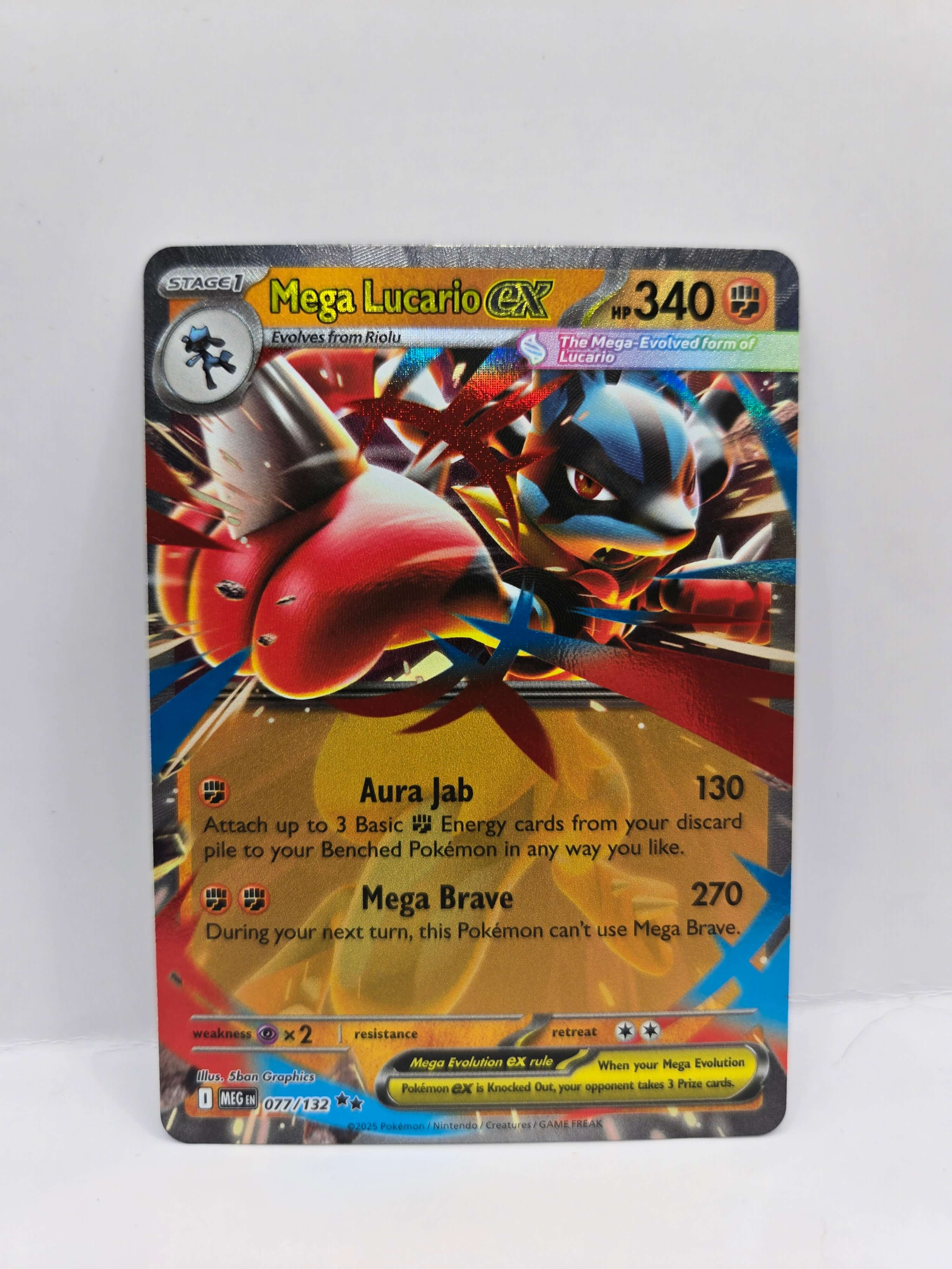 Mega Lucario ex 077/132