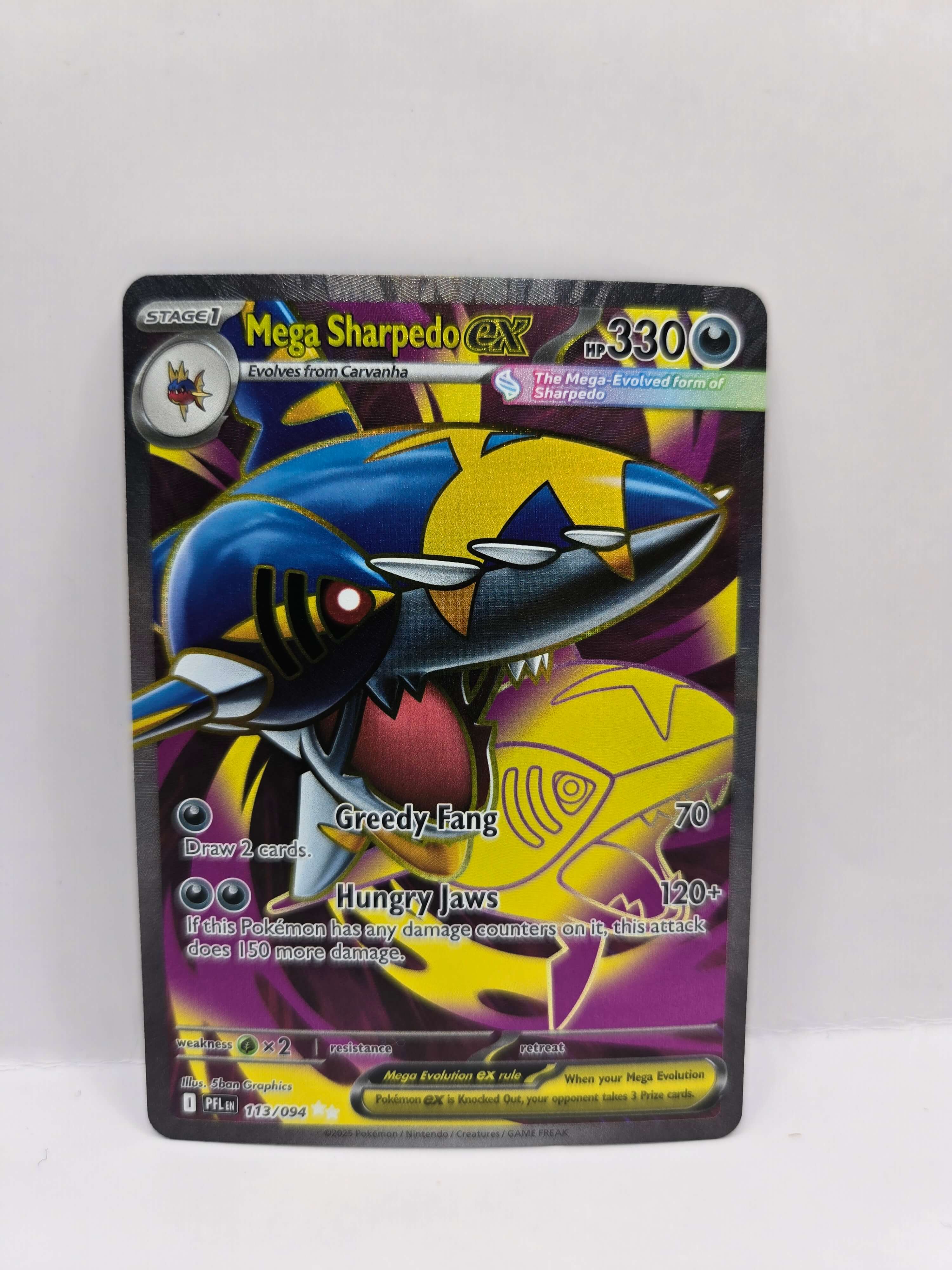 Mega Sharpedo ex 113/094