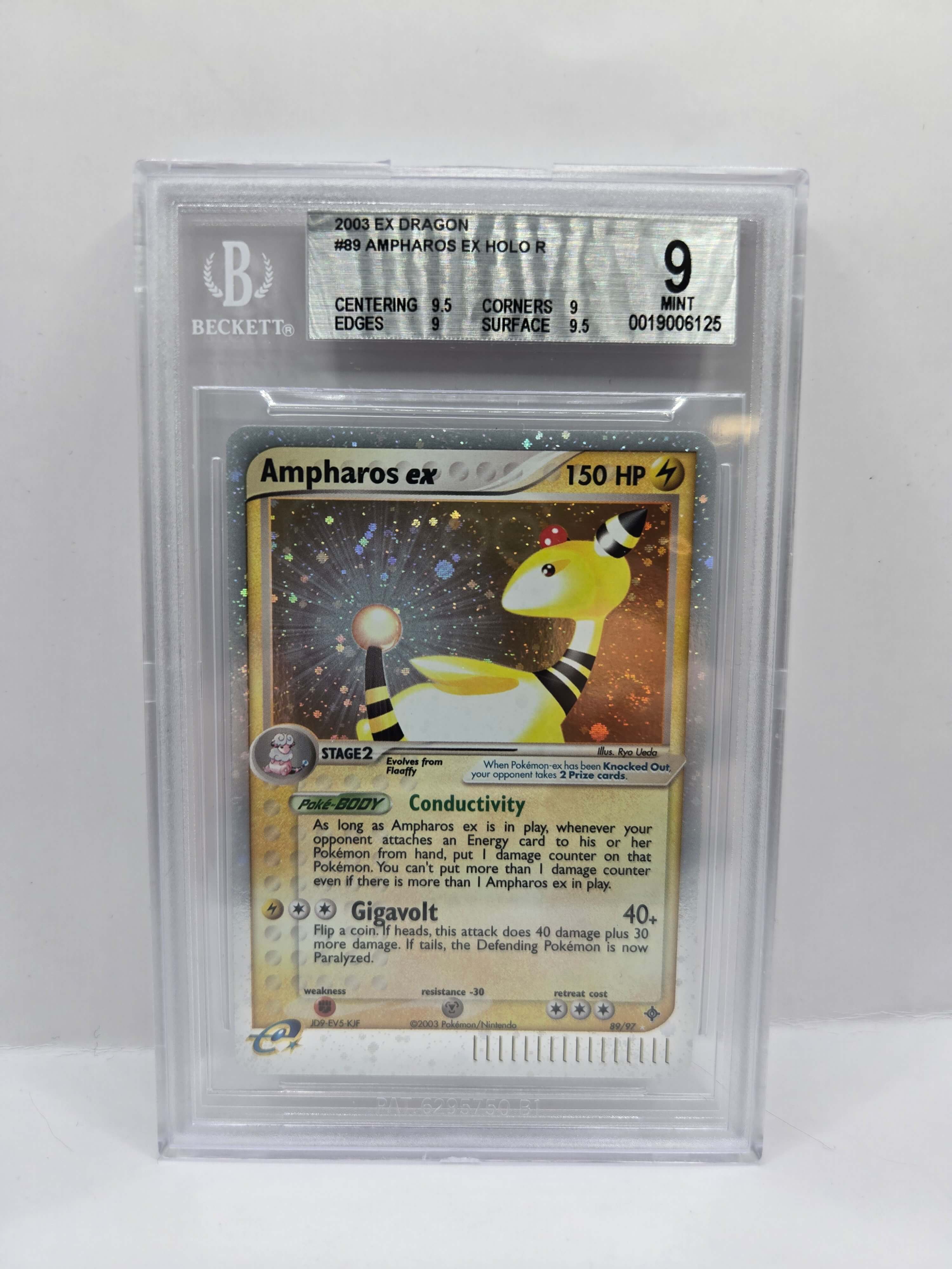 Ampharos ex 89/97 BGS 9