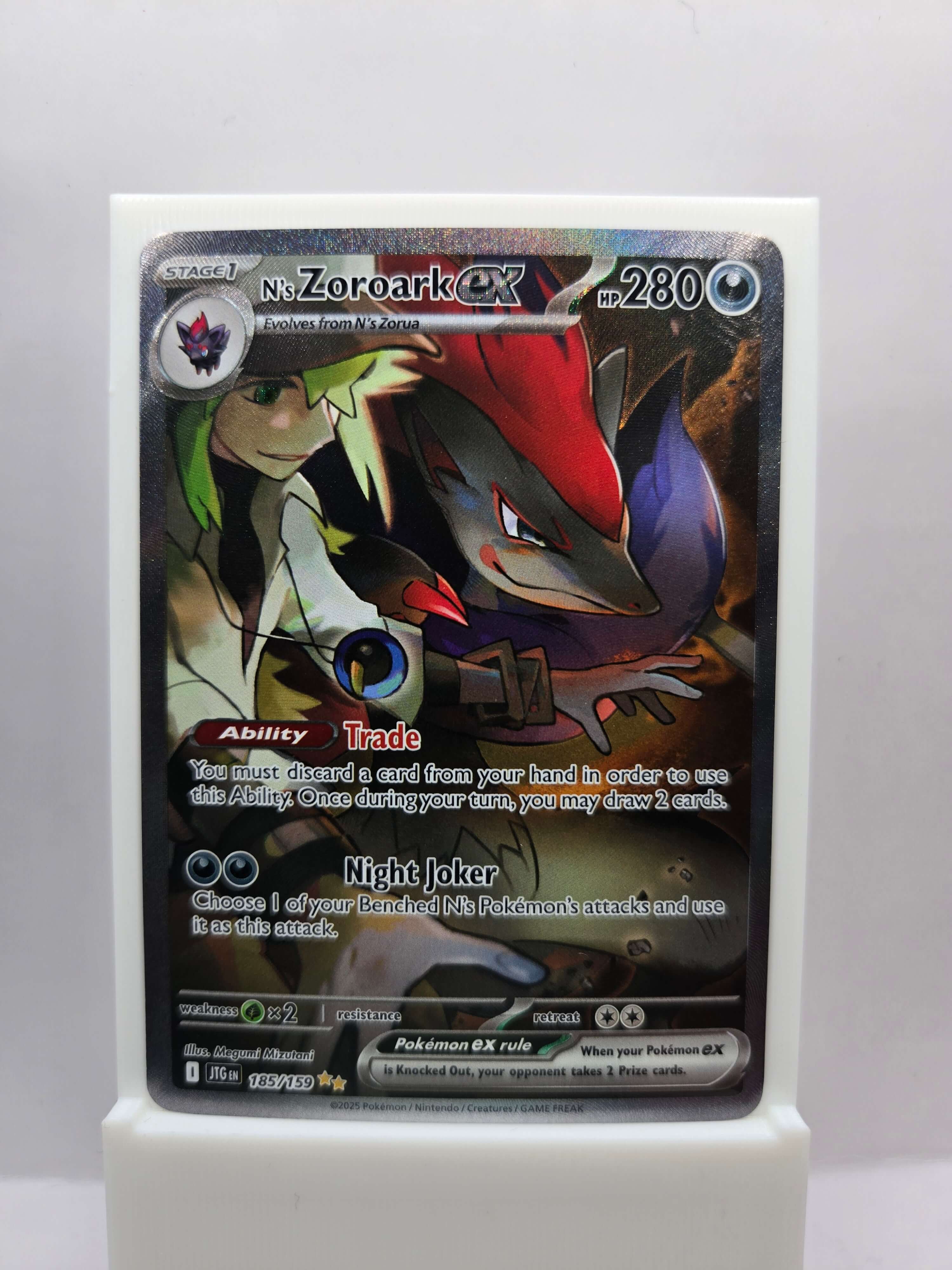 N's Zoroark ex 185/159