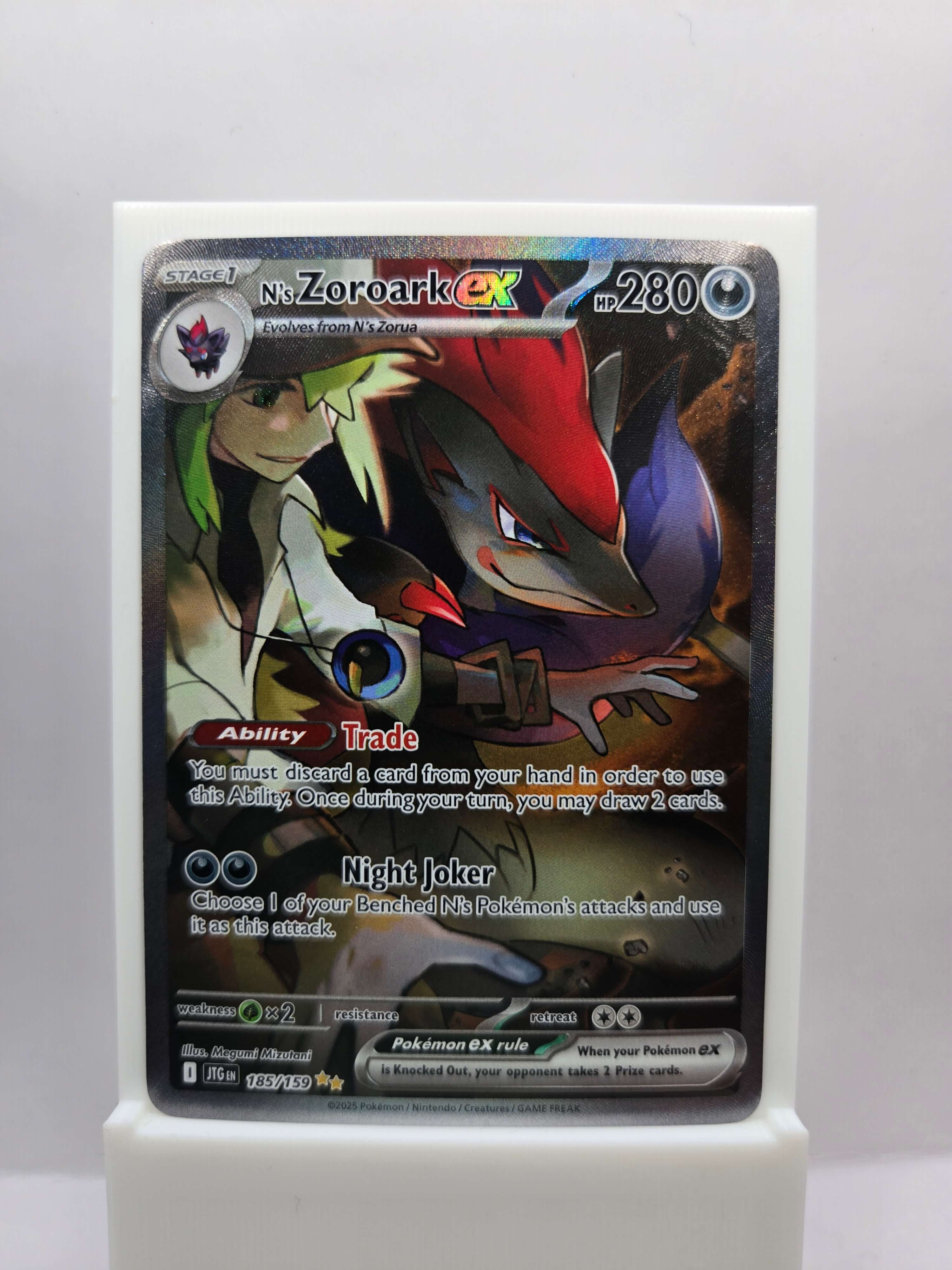 N's Zoroark ex 185/159