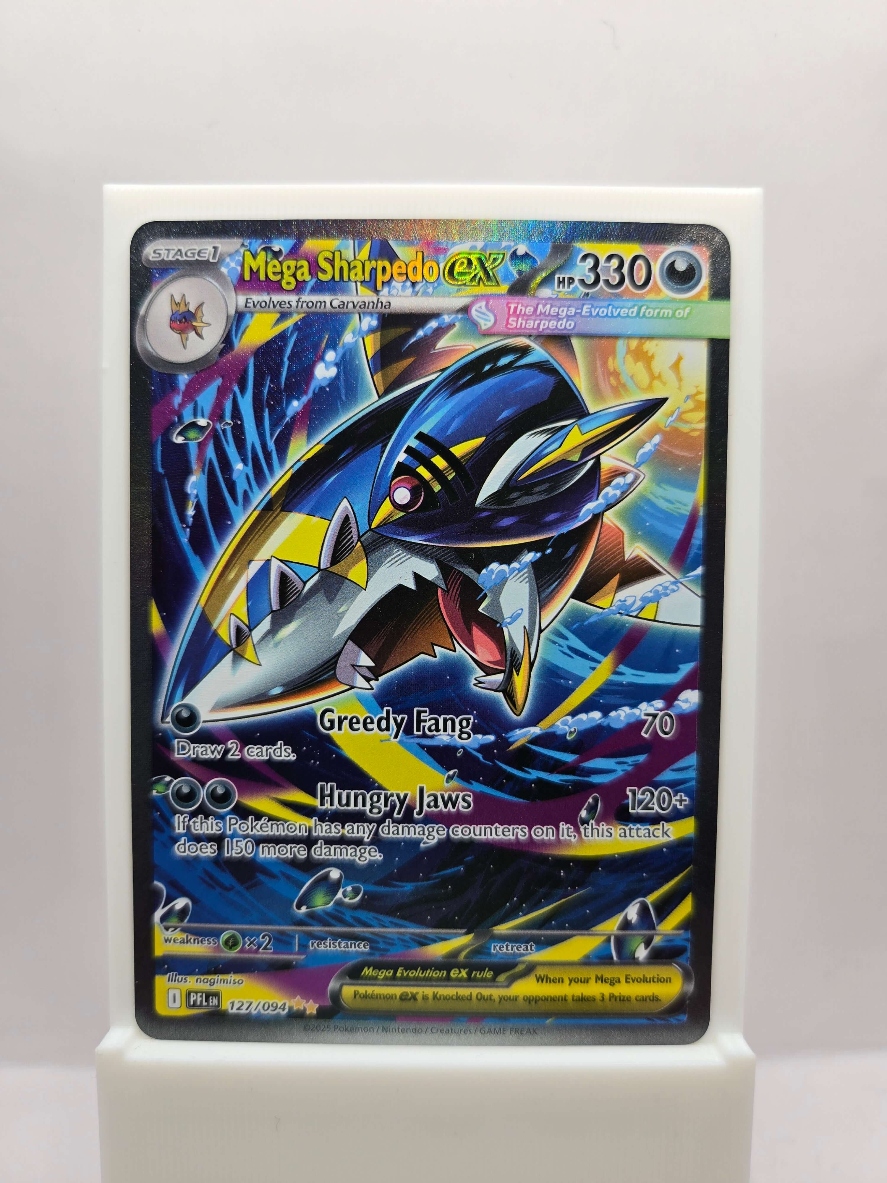 Mega Sharpedo ex 127/094