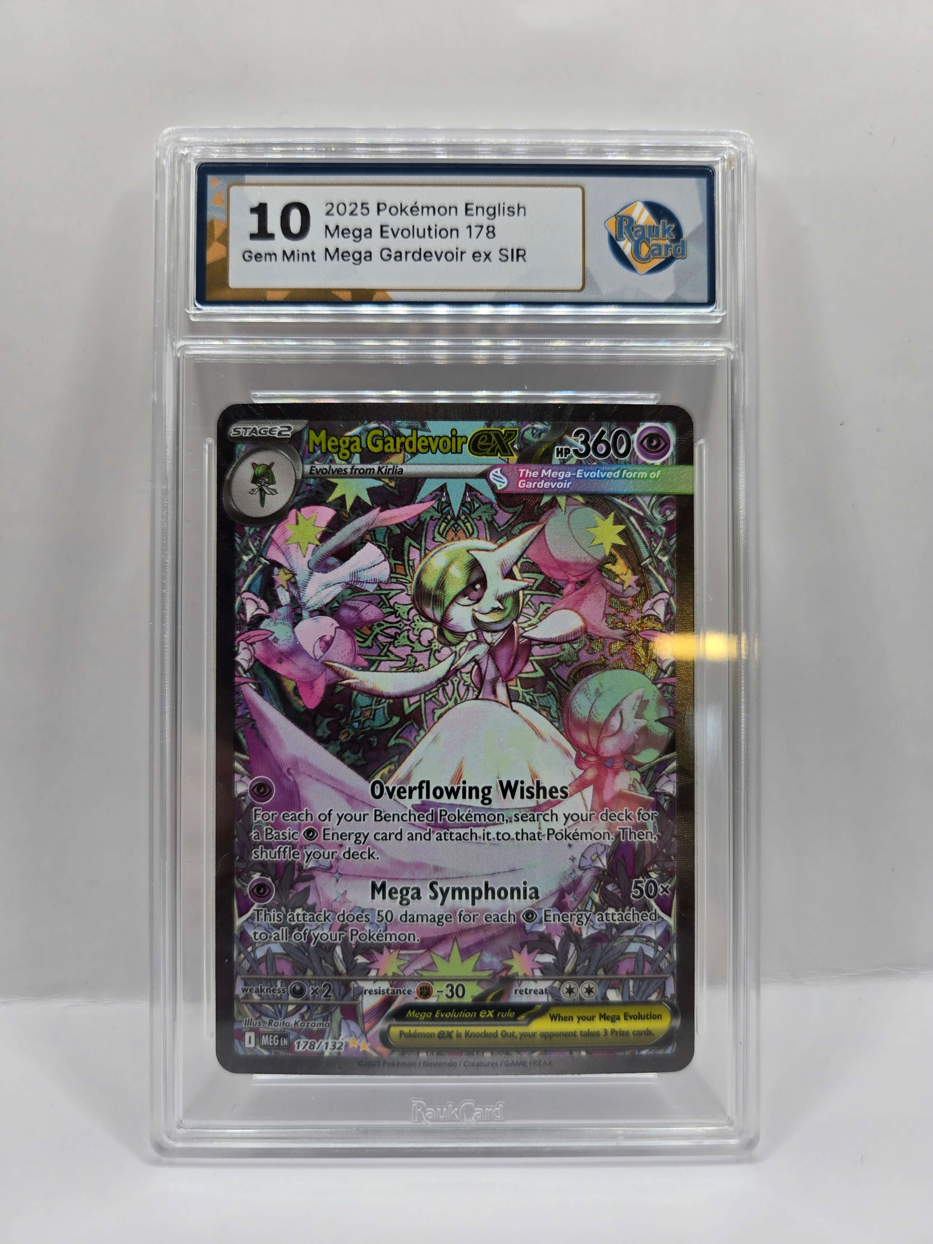 Mega Gardevoir ex 178/132 RaukCard 10