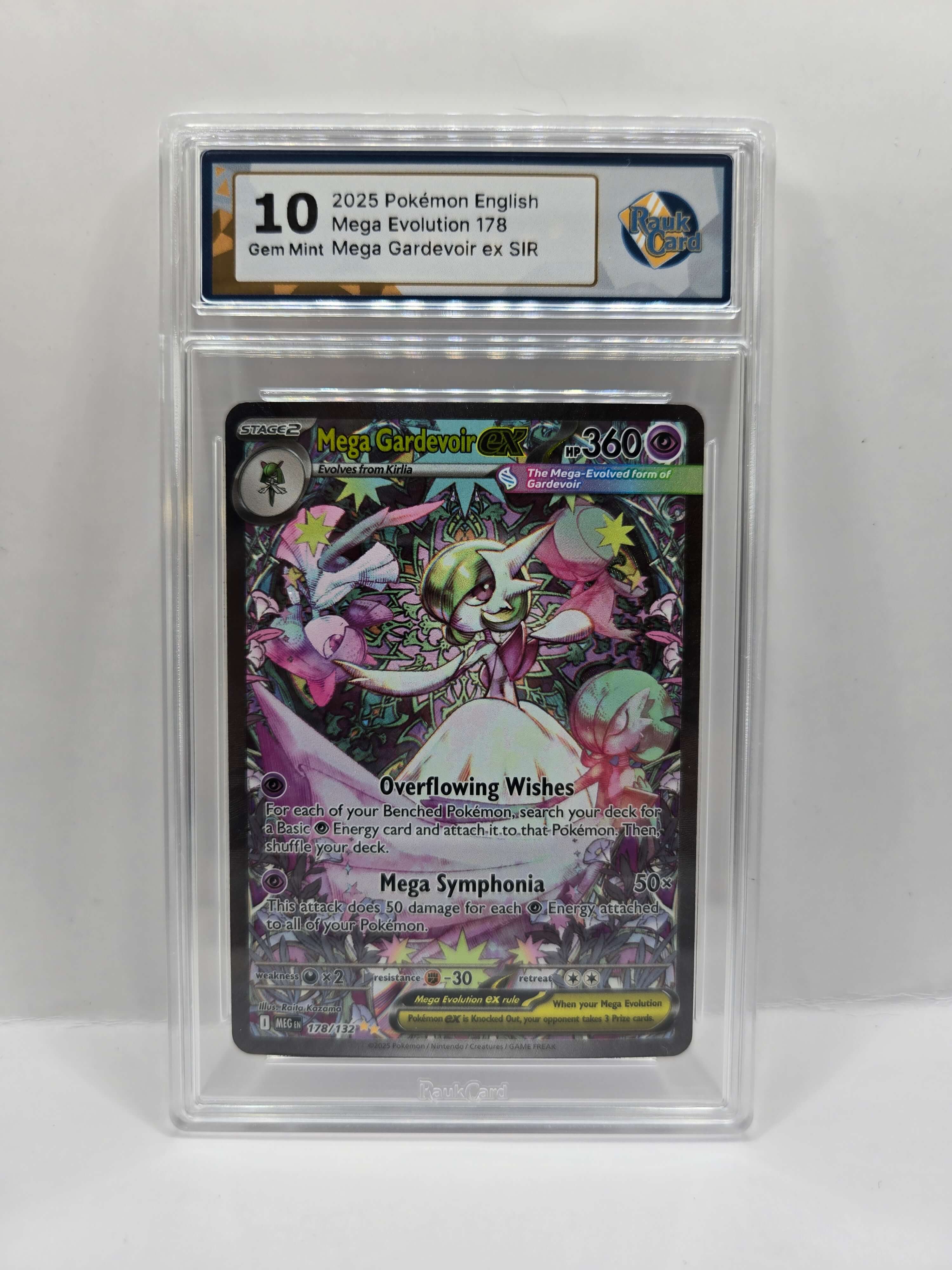 Mega Gardevoir ex 178/132 RaukCard 10