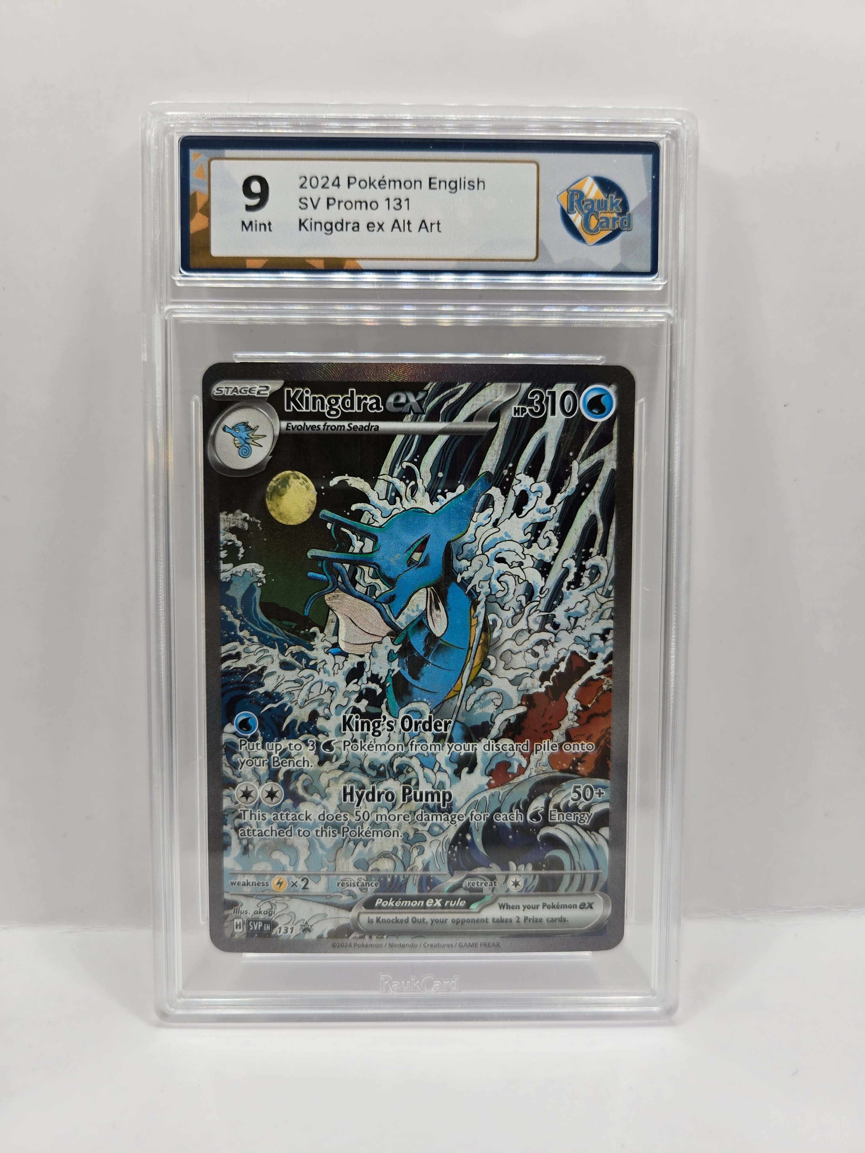 Kingdra ex 131 RaukCard 9