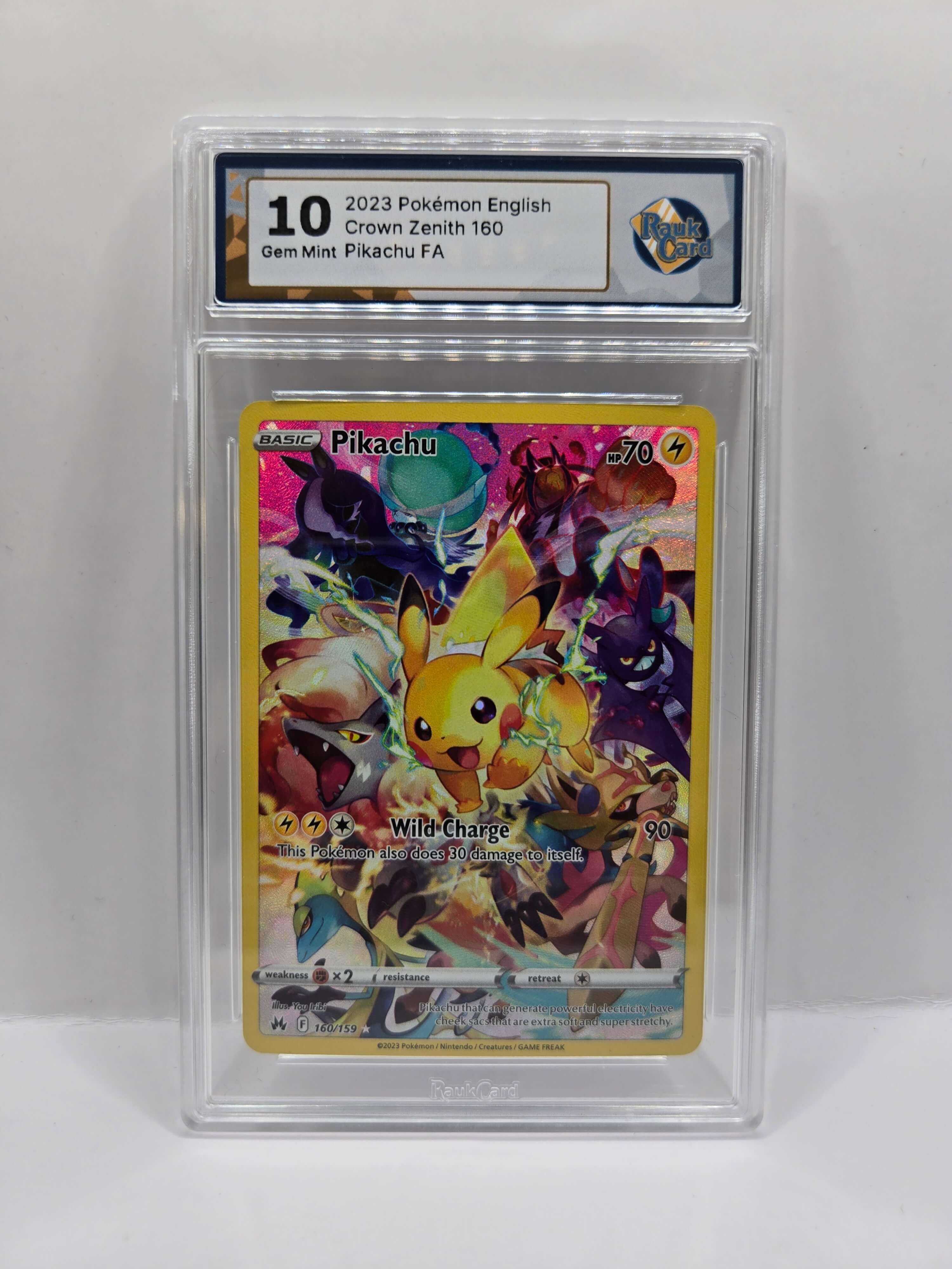Pikachu 160/159 RaukCard 10