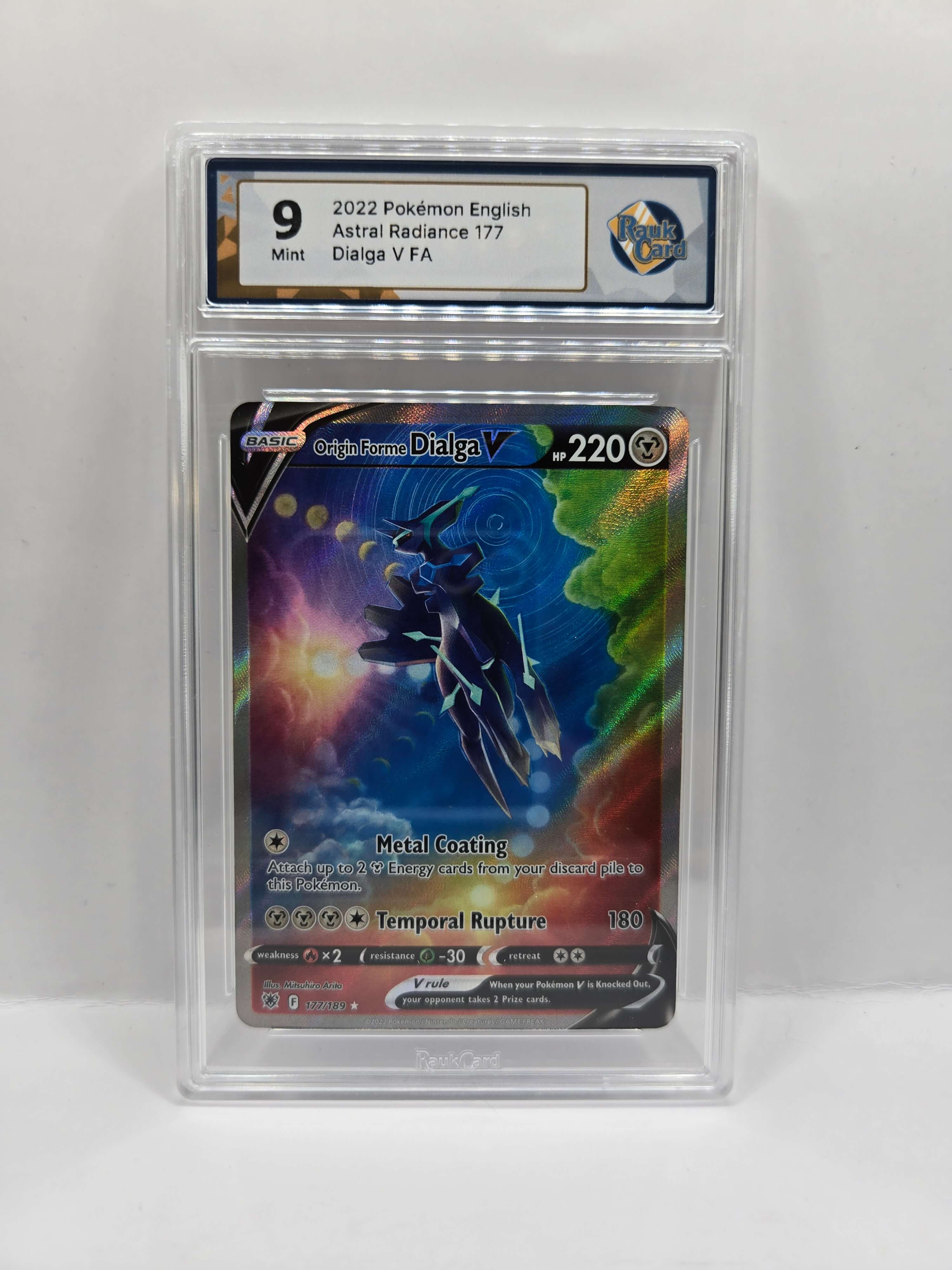 Origin Forme Dialga V 177/189 RaukCard 9