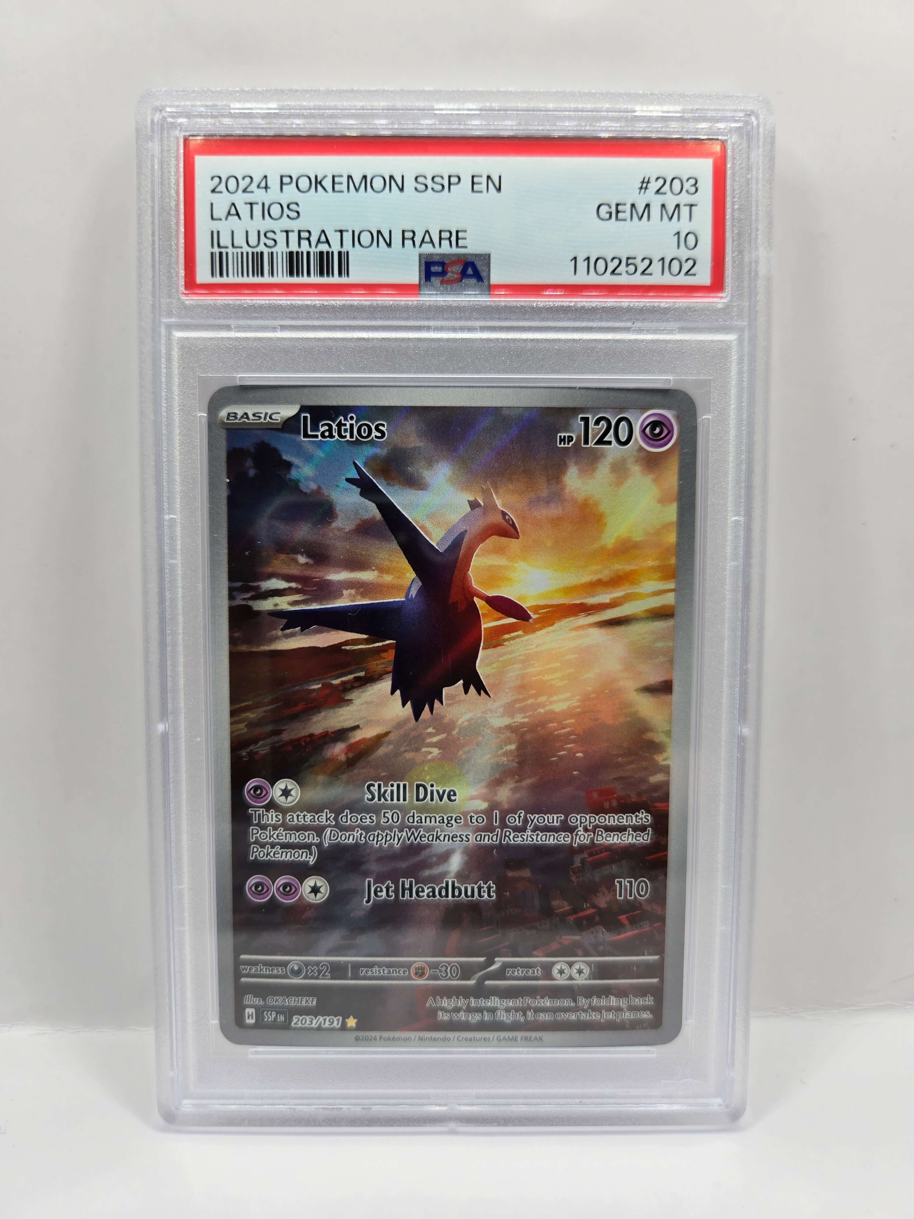 Latios 203/191 PSA 10
