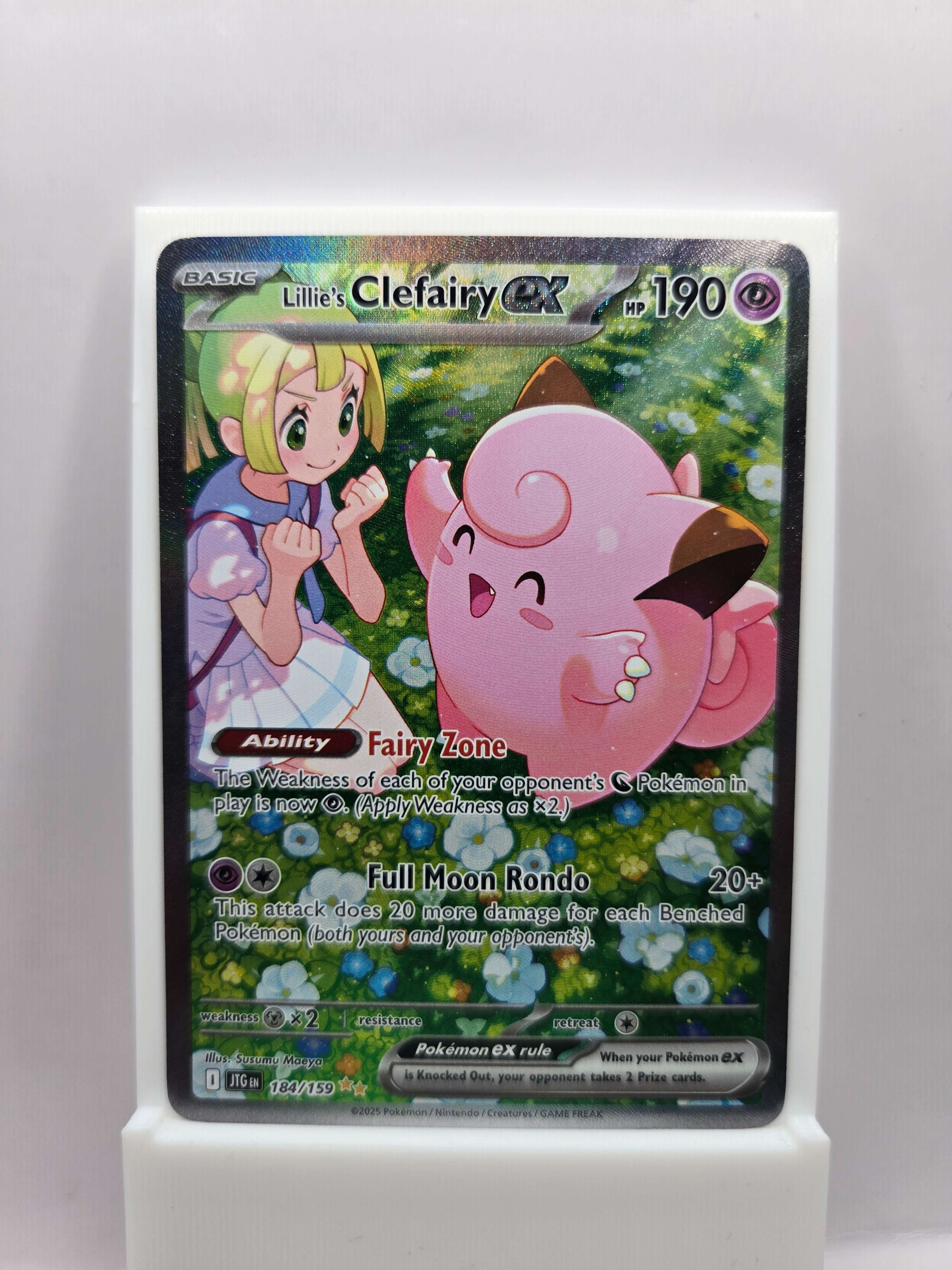 Lillie's Clefairy ex 184/159