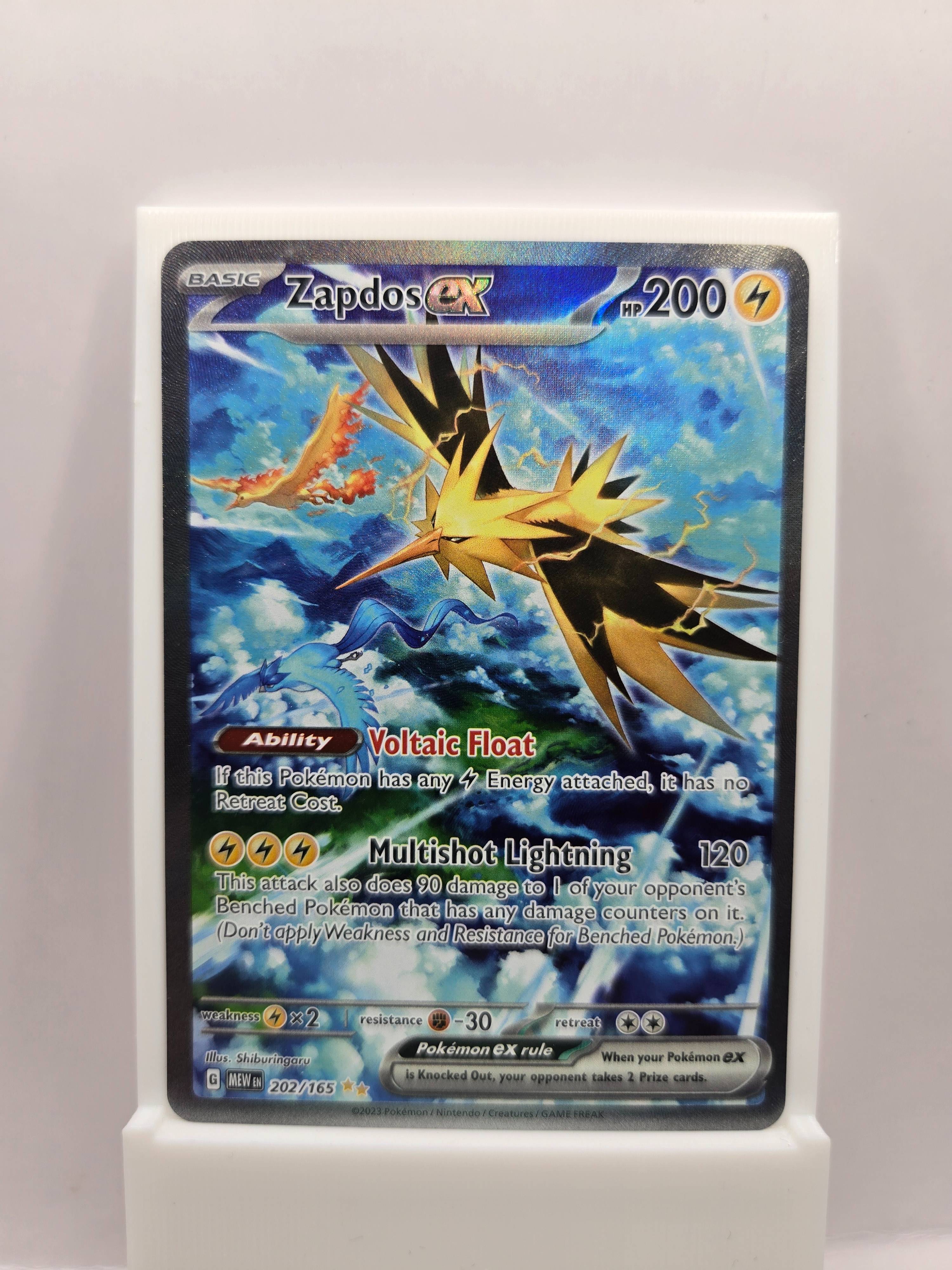 Zapdos ex 202/165