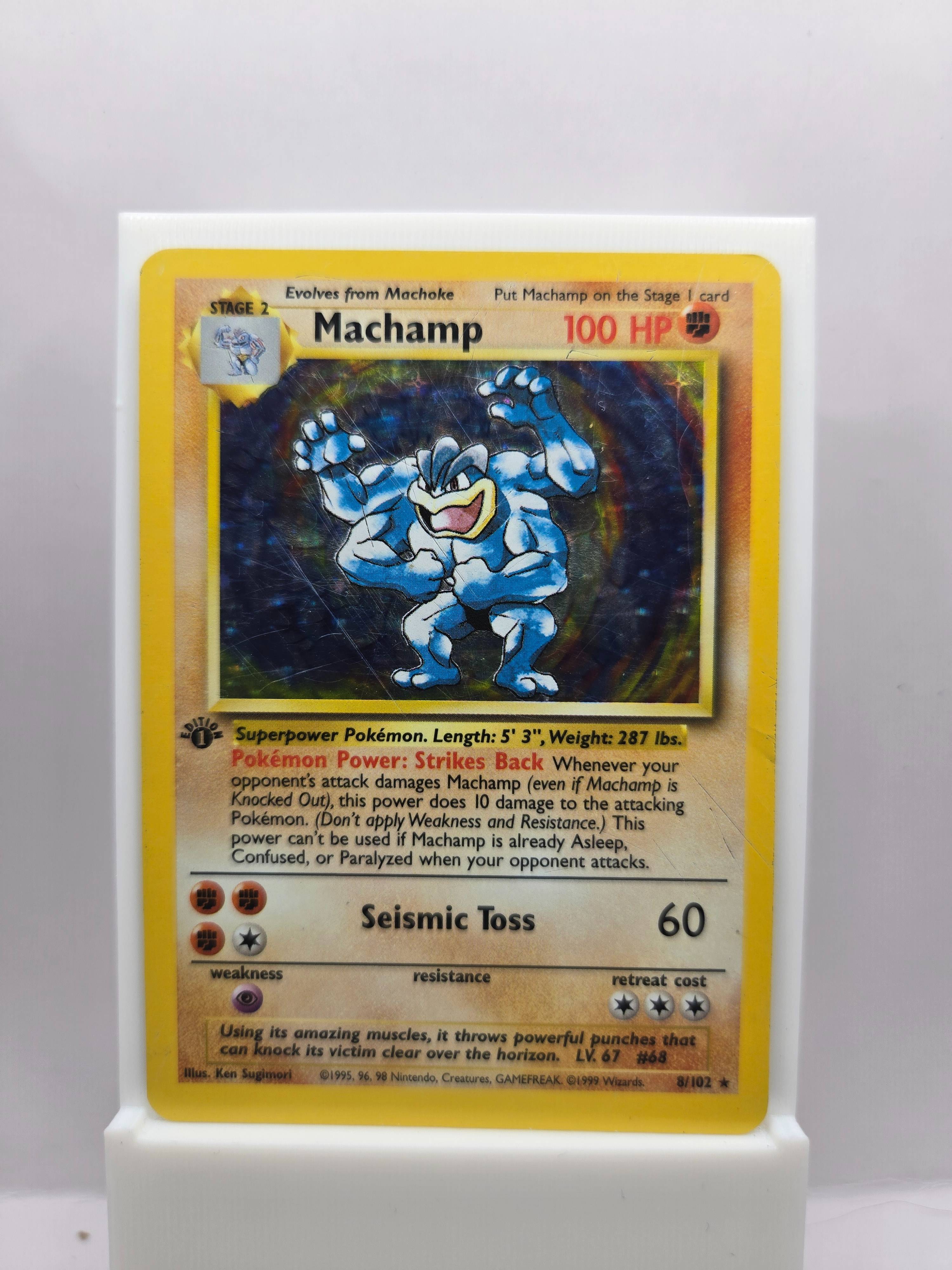 Machamp 1st ED 8/102