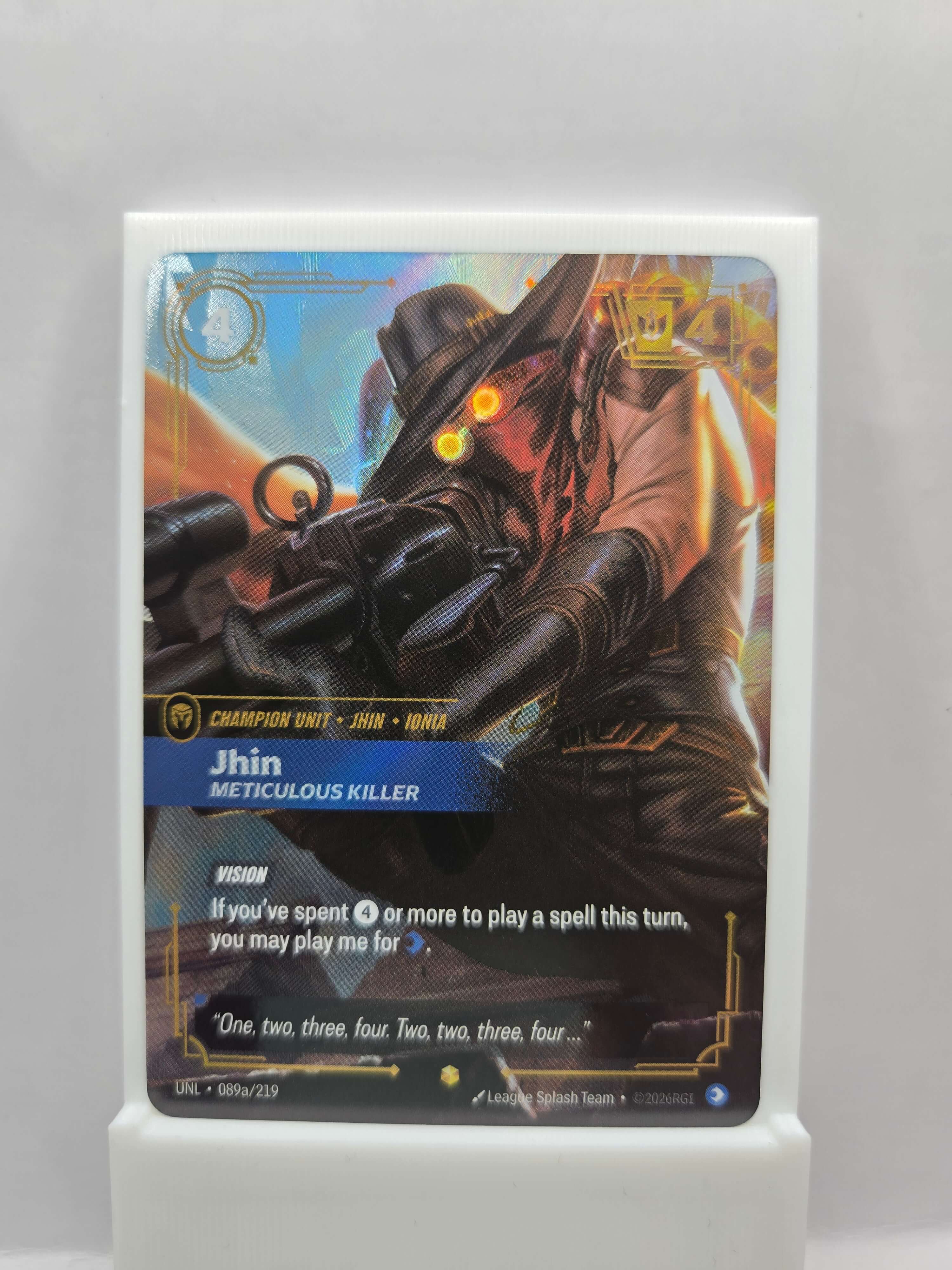 Jhin, Meticulous Killer 089a/219