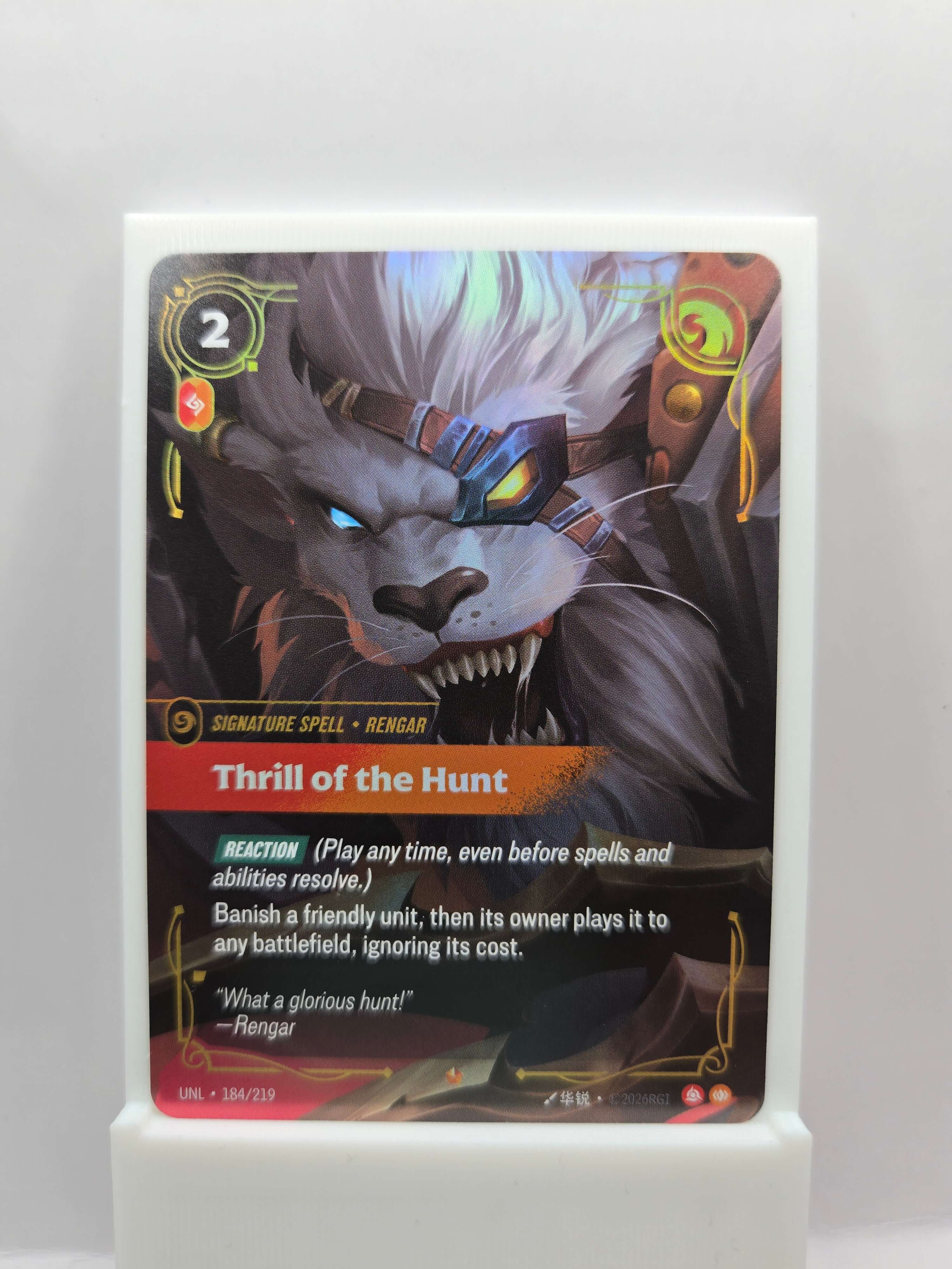 Thrill of the Hunt 184/219