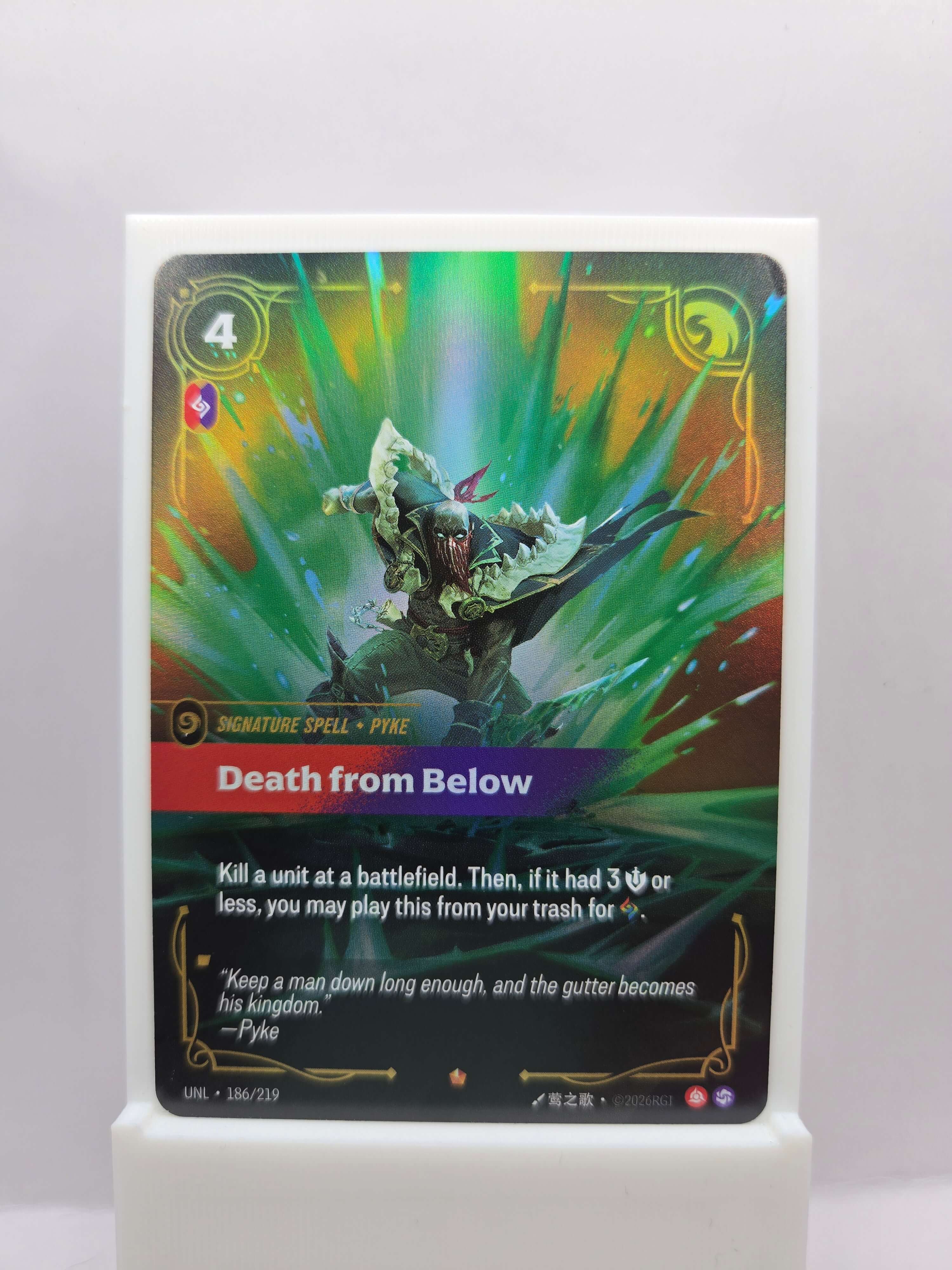 Death from Below 186/219