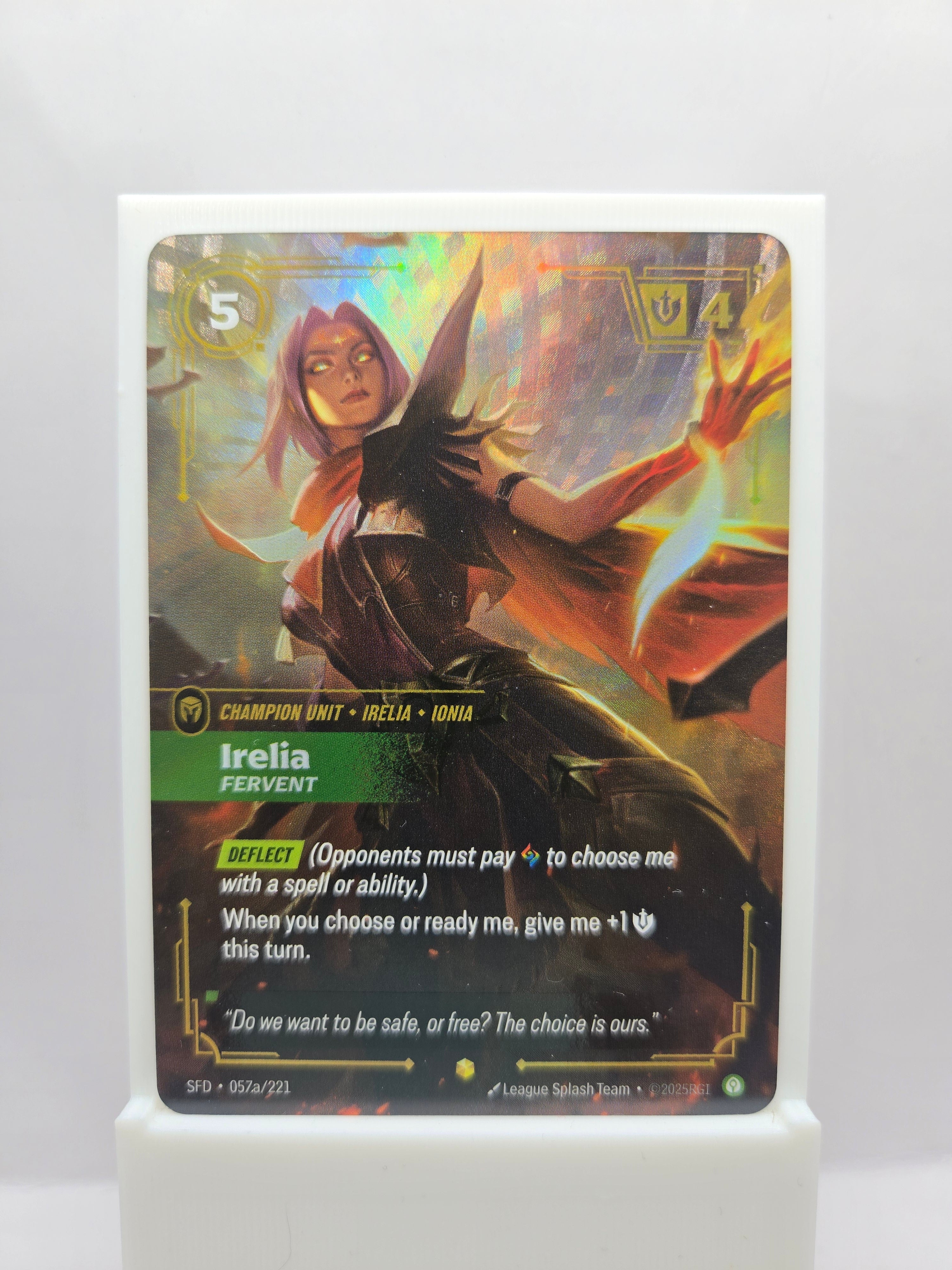 Irelia, Fervent 057a/221