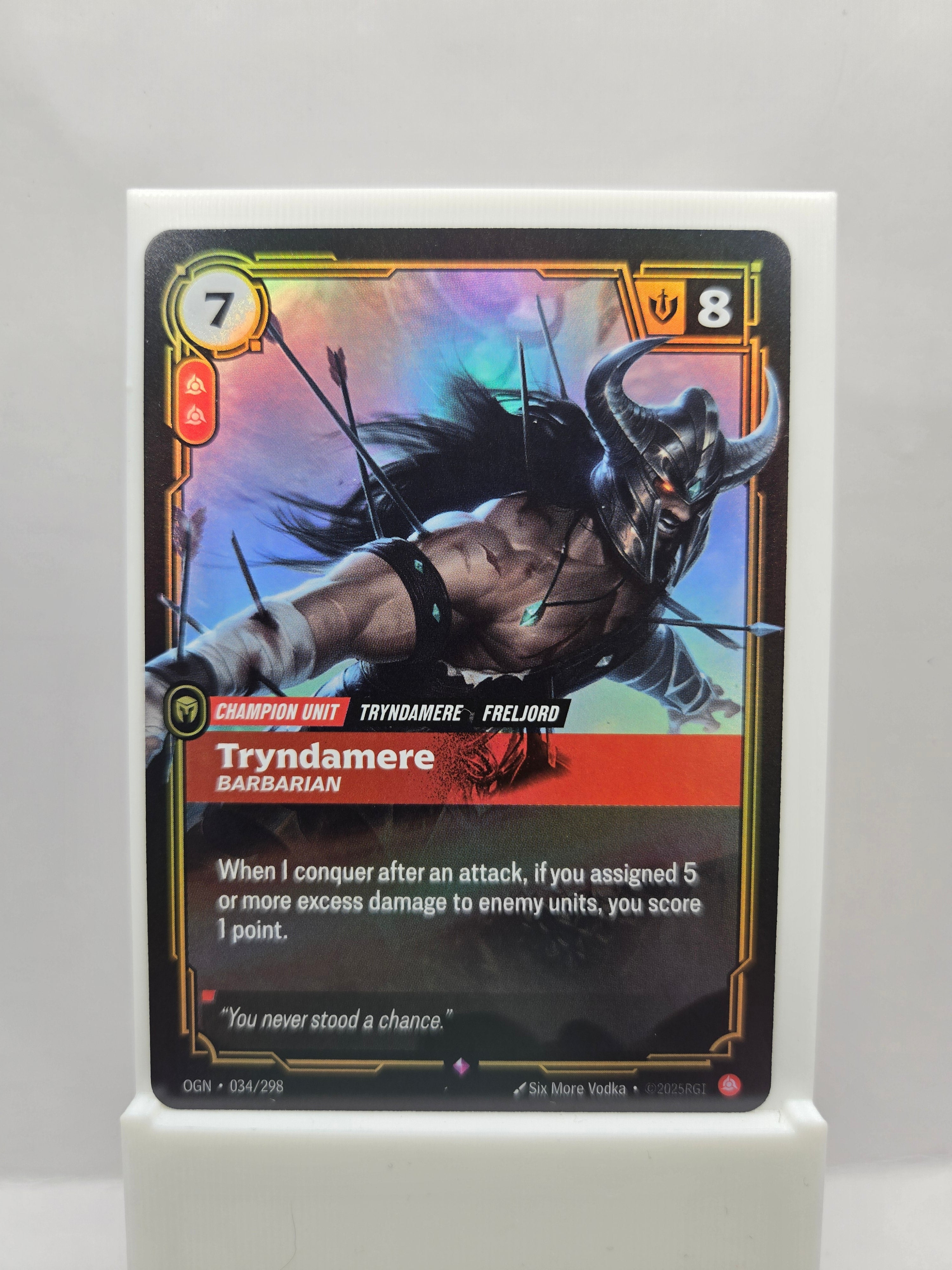 Tryndamere, Barbarian 034/298