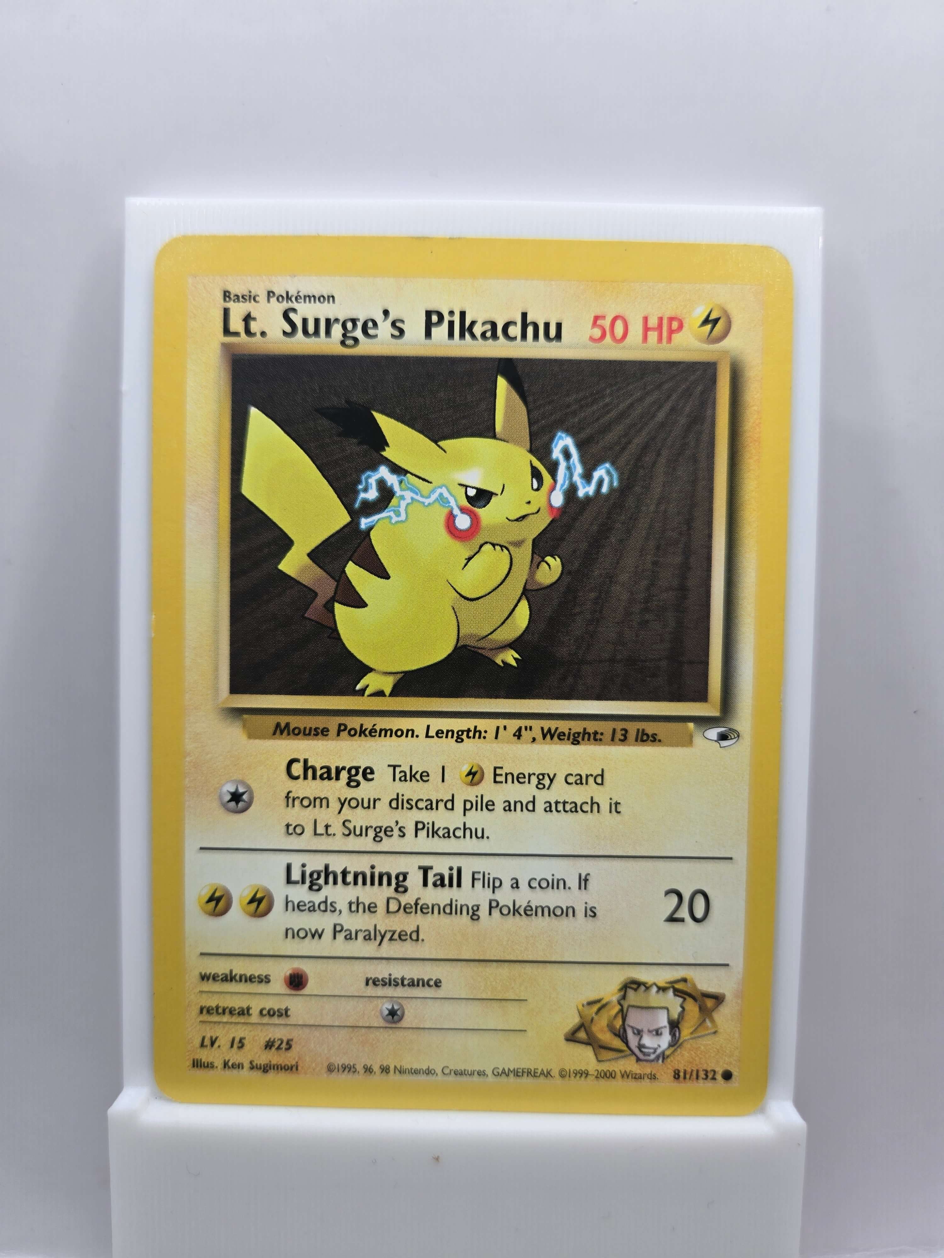 Lt. Surge's Pikachu 81/132