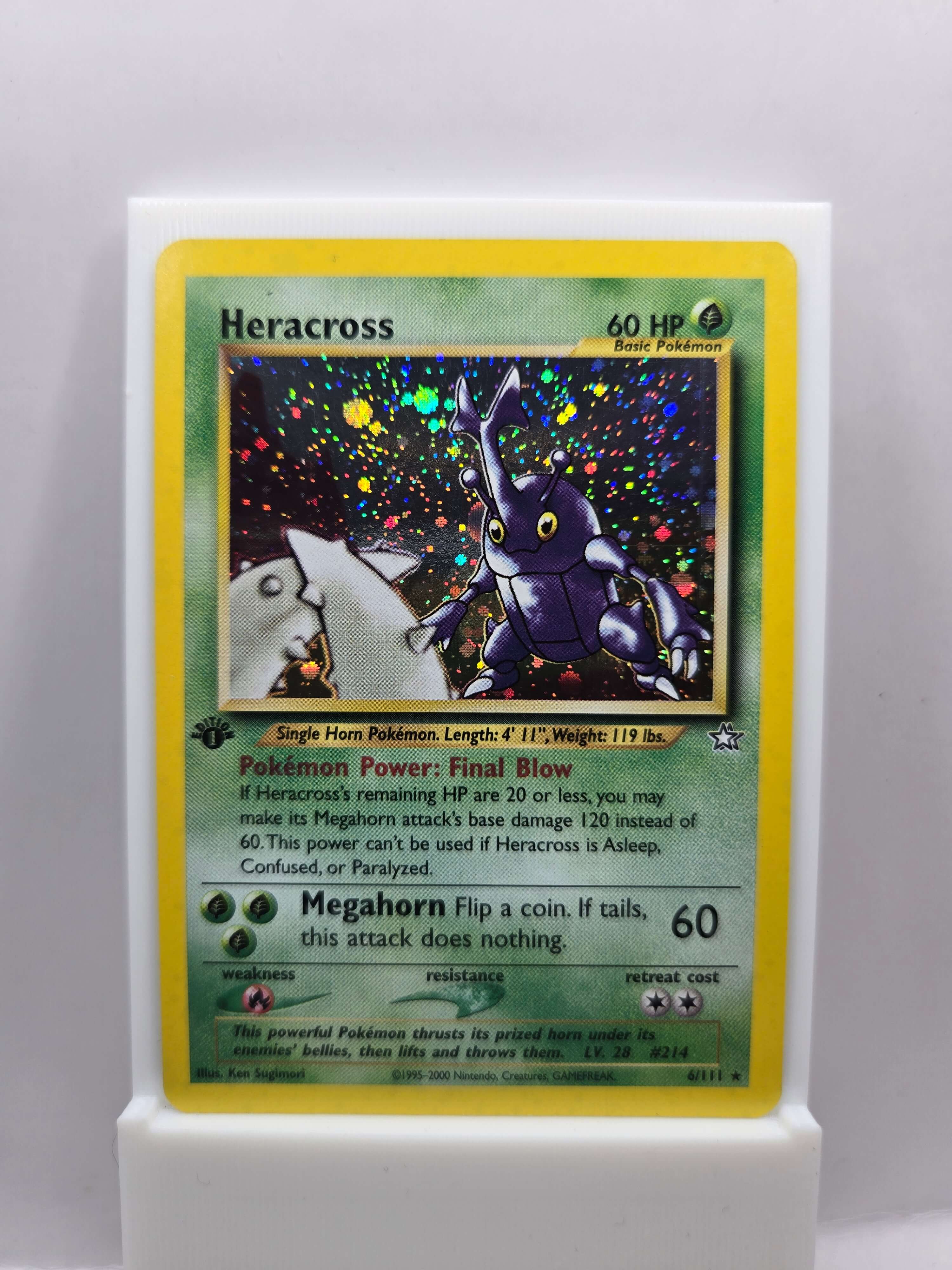 Heracross 6/111 1st ed