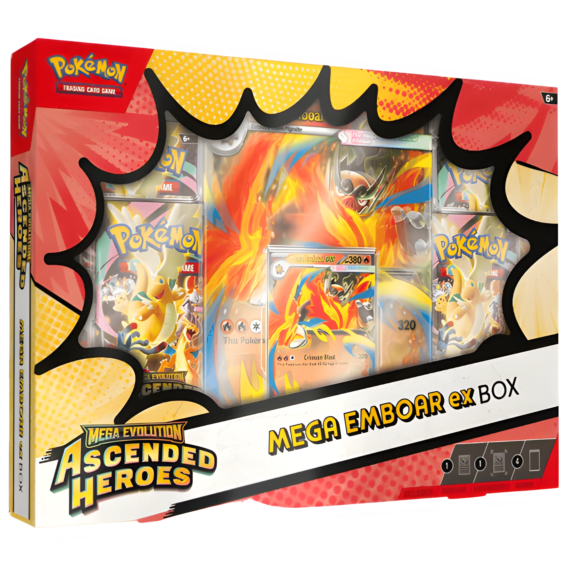 Pokémon TCG: Ascended Heroes Mega Emboar ex Collection box