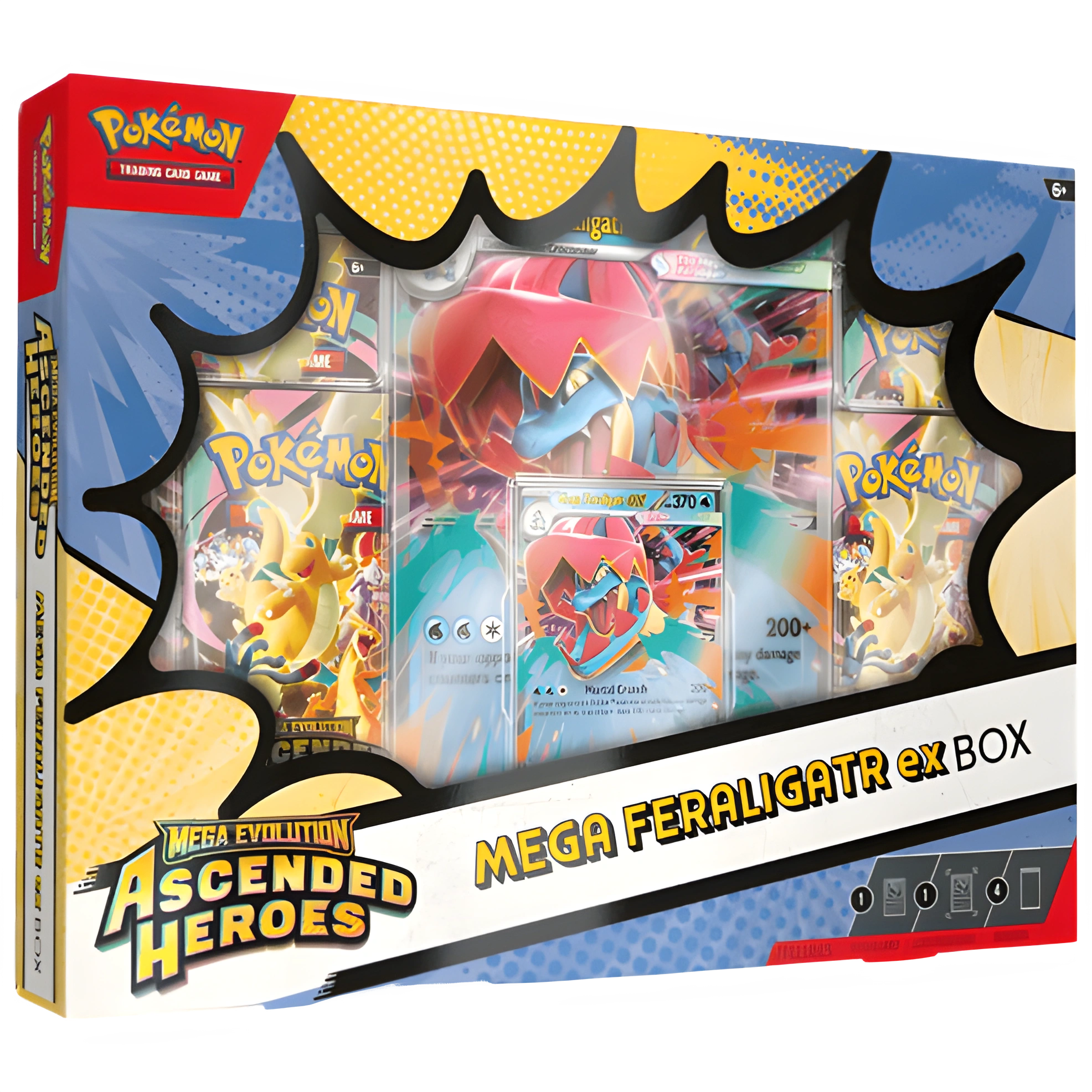Pokémon TCG: Ascended Heroes Mega Feraligatr ex Collection box