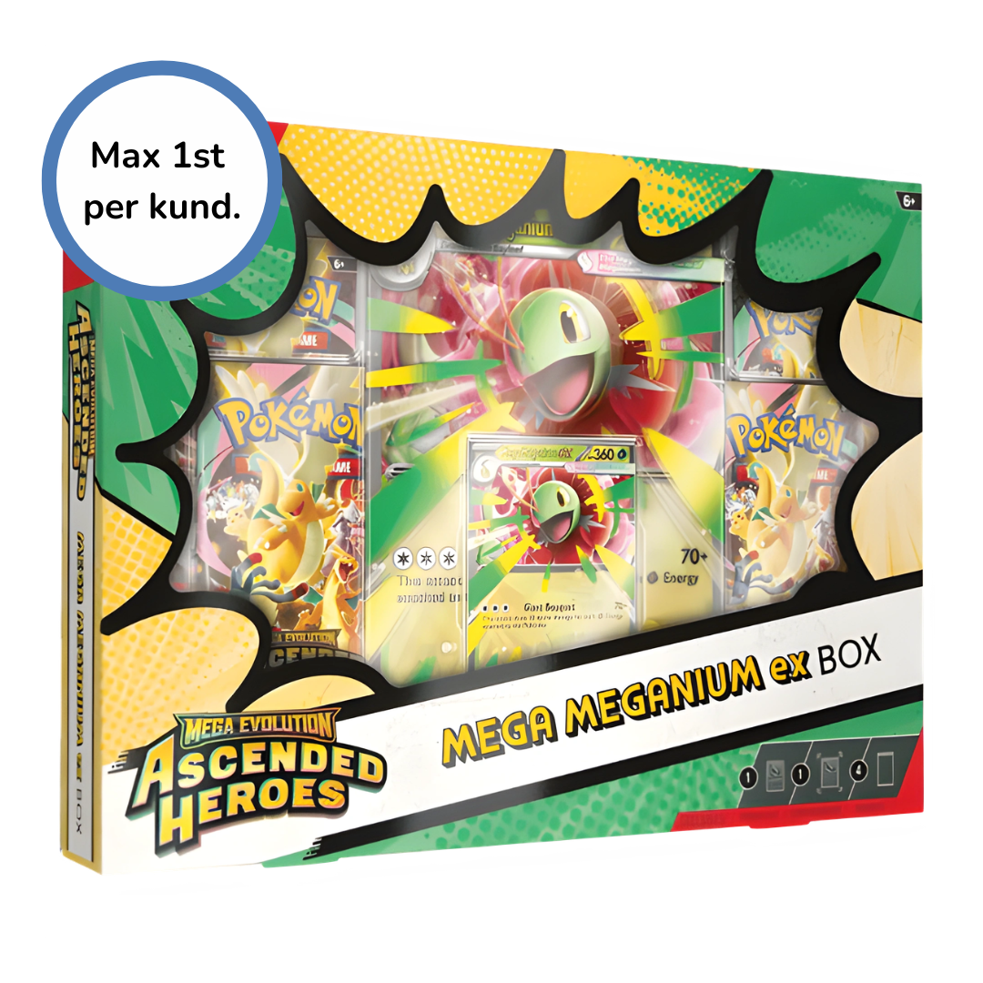 Pokémon TCG: Ascended Heroes Mega Meganium ex Collection box