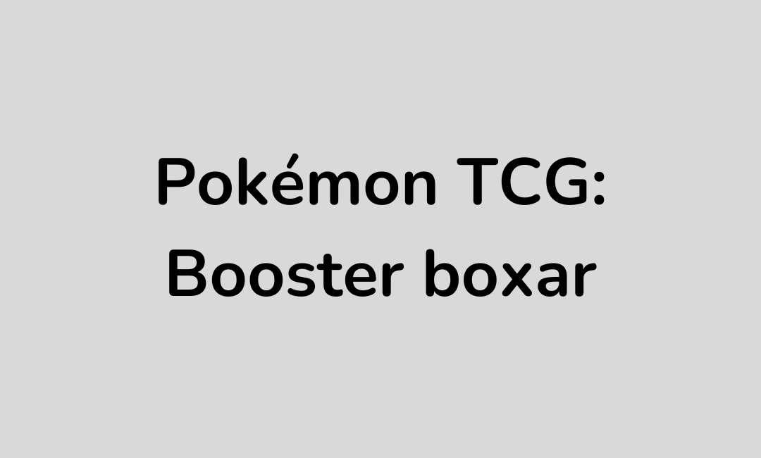 Booster boxar – Card Club