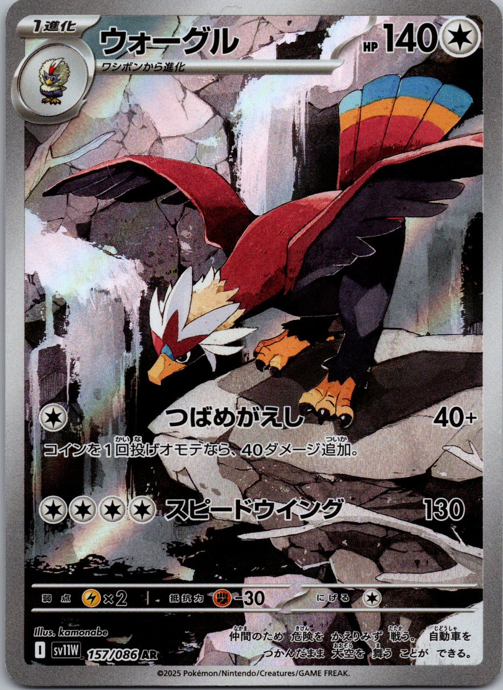 Braviary - front
