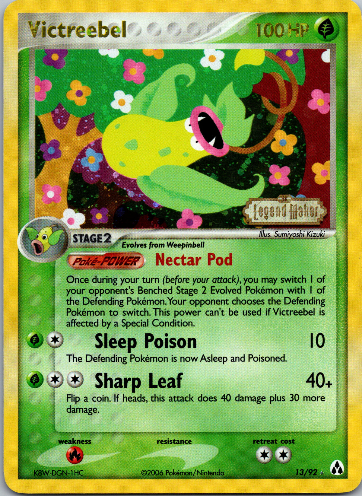 Victreebel - front