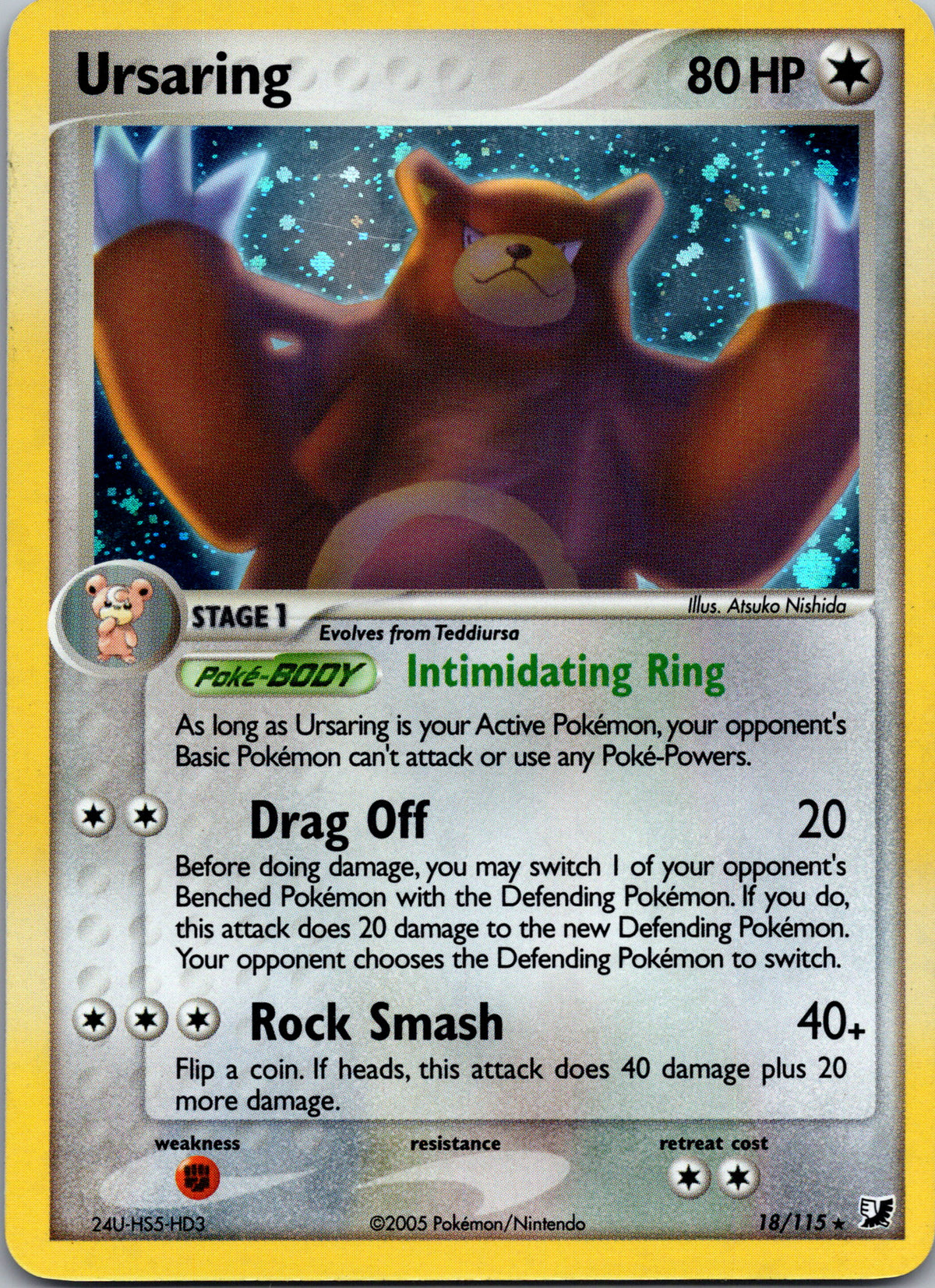 Ursaring - front