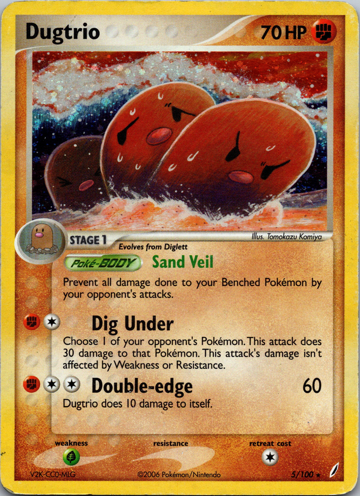 Dugtrio - front