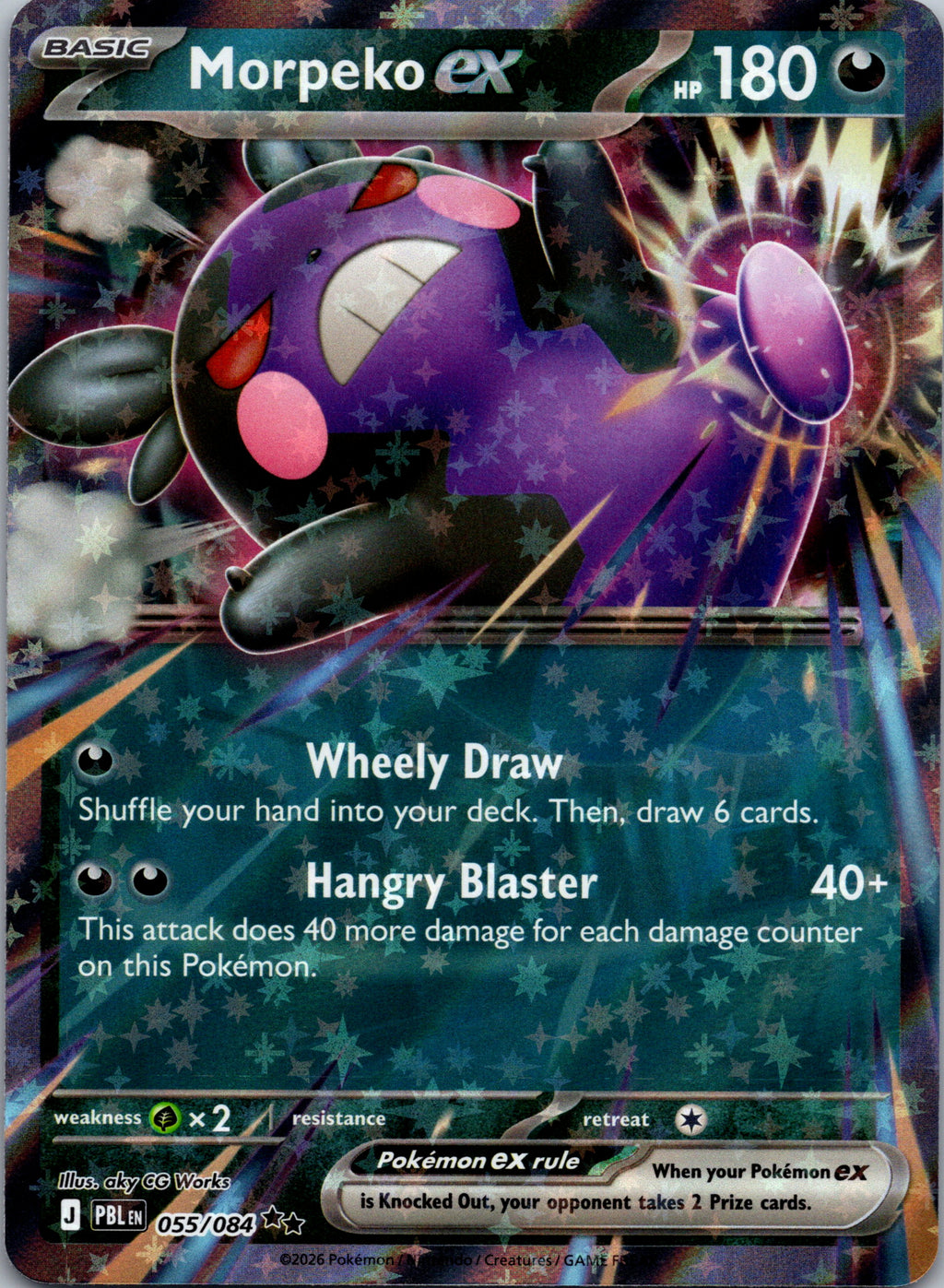Morpeko ex - front