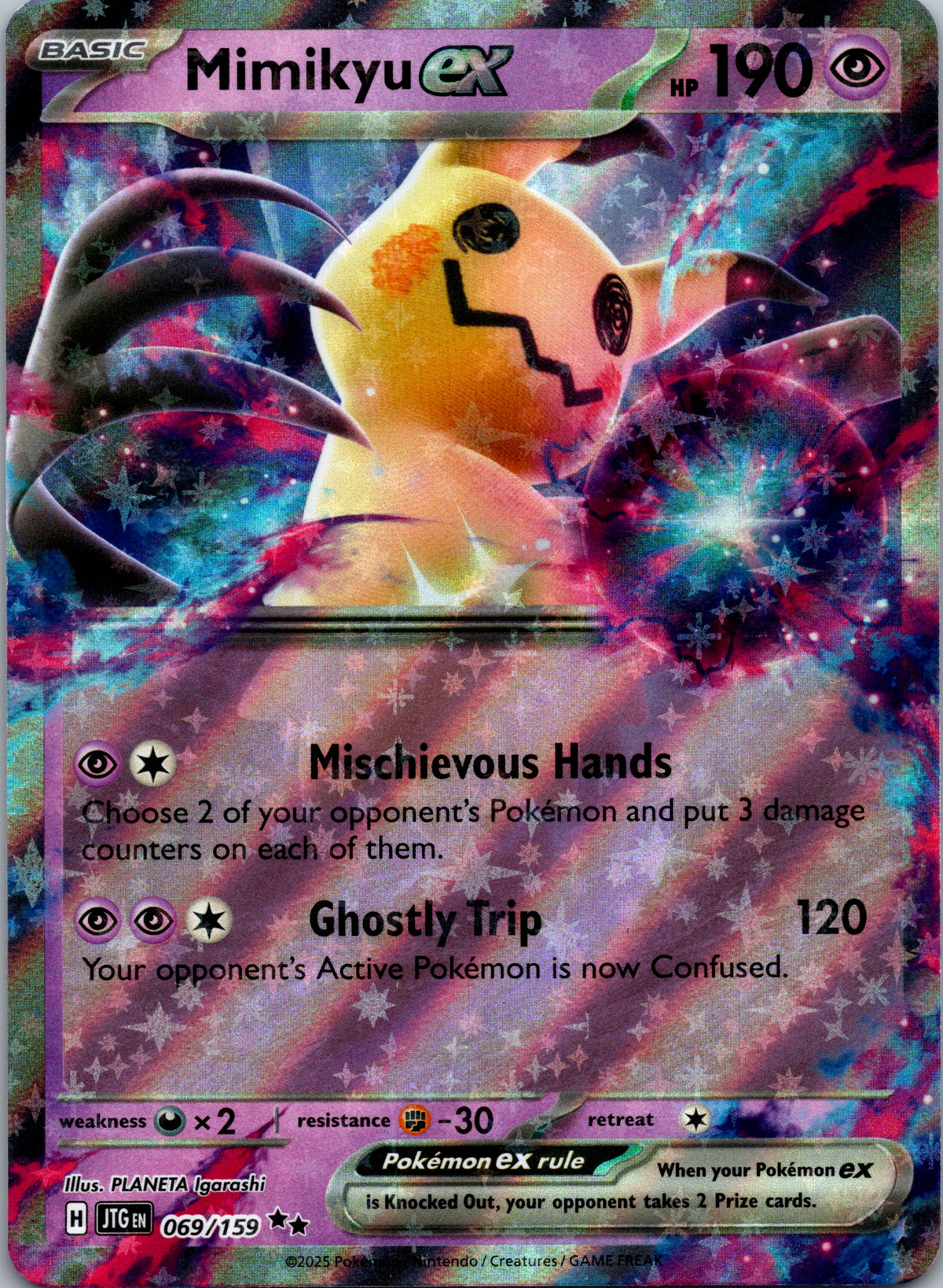 Mimikyu ex - front